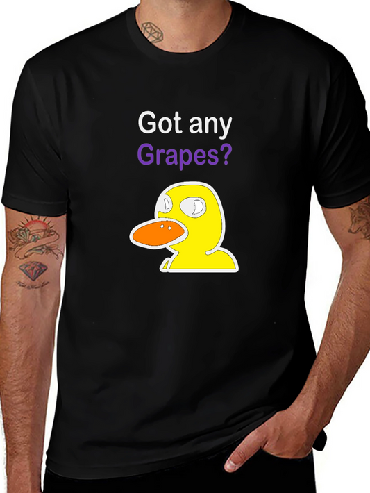 Got Any Grapes? Duck T-Shirt - Funny Graphic Tee