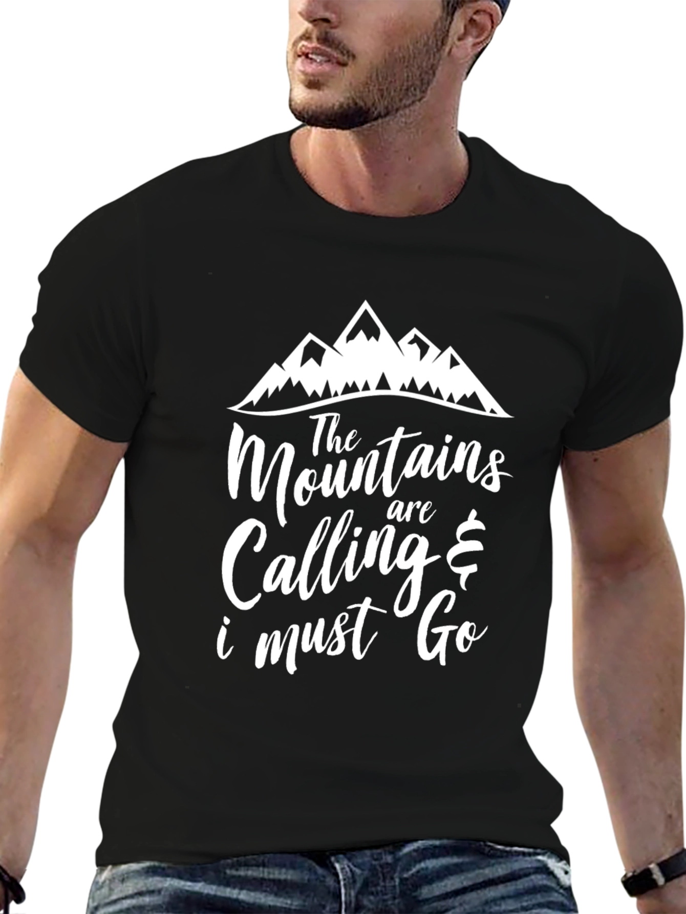 Mountains Calling Tee - Adventure Awaits