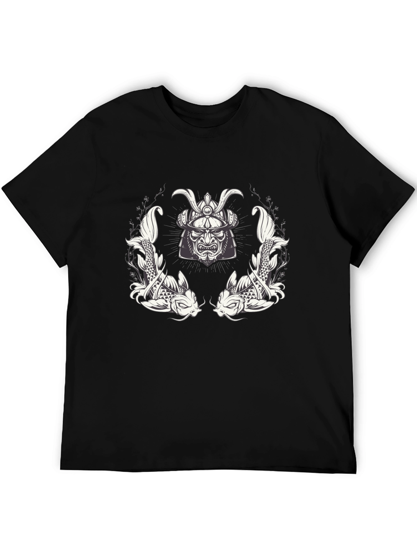 Samurai Koi Fish Graphic Tee