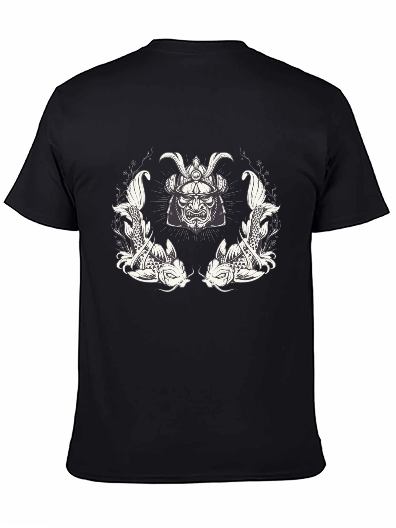 Samurai Koi Fish Graphic Tee