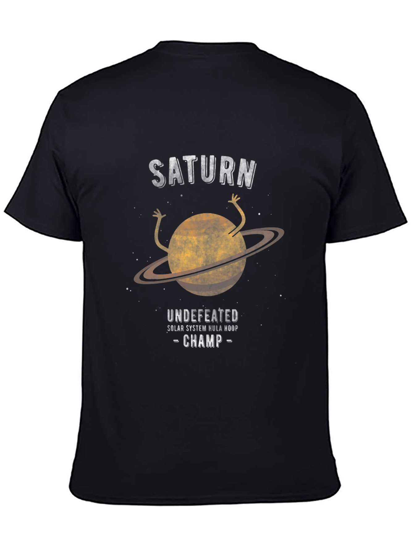 Saturn Undefeated Hula Hoop Champ Graphic Tee