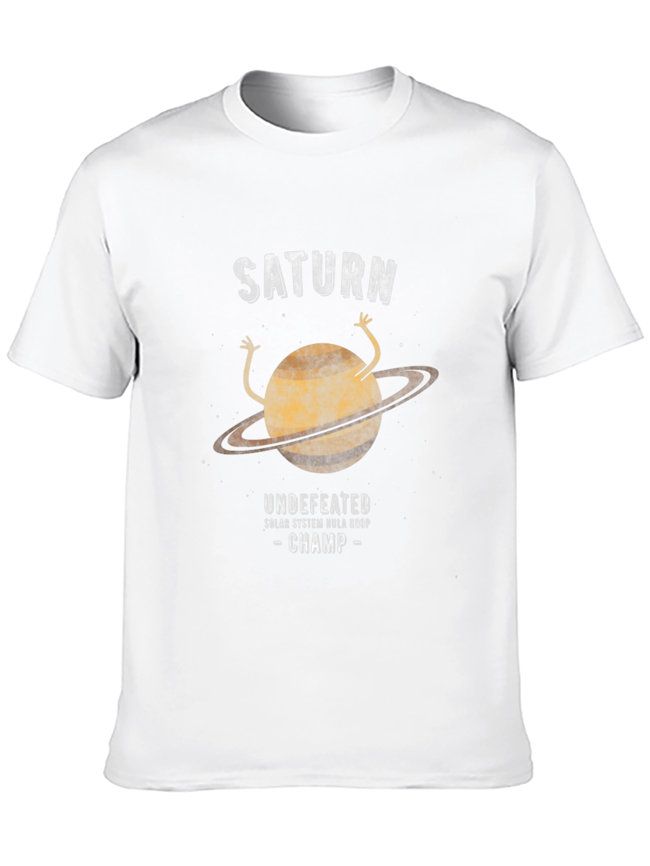 Saturn Undefeated Hula Hoop Champ Graphic Tee