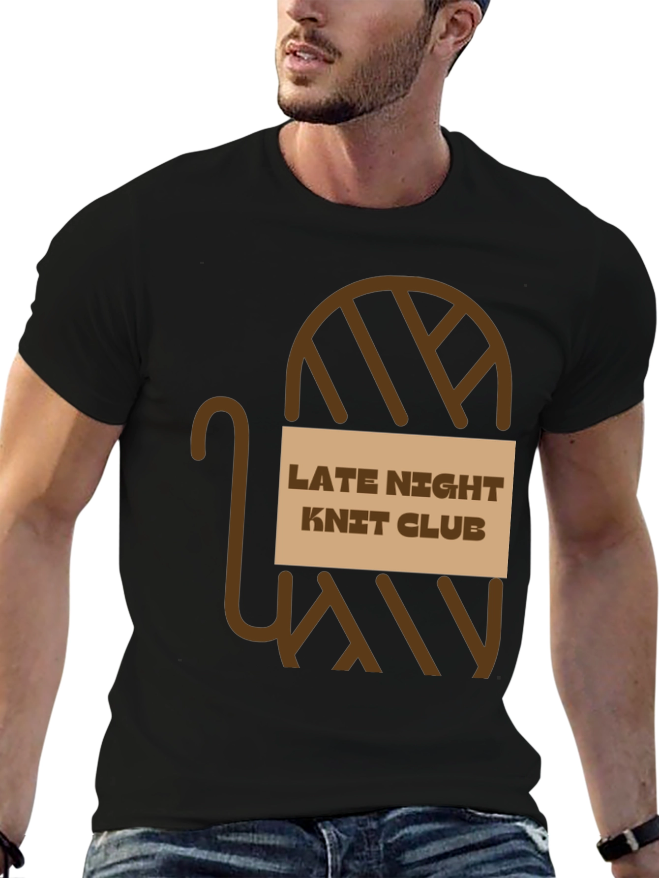 Late Night Knit Club Graphic Tee
