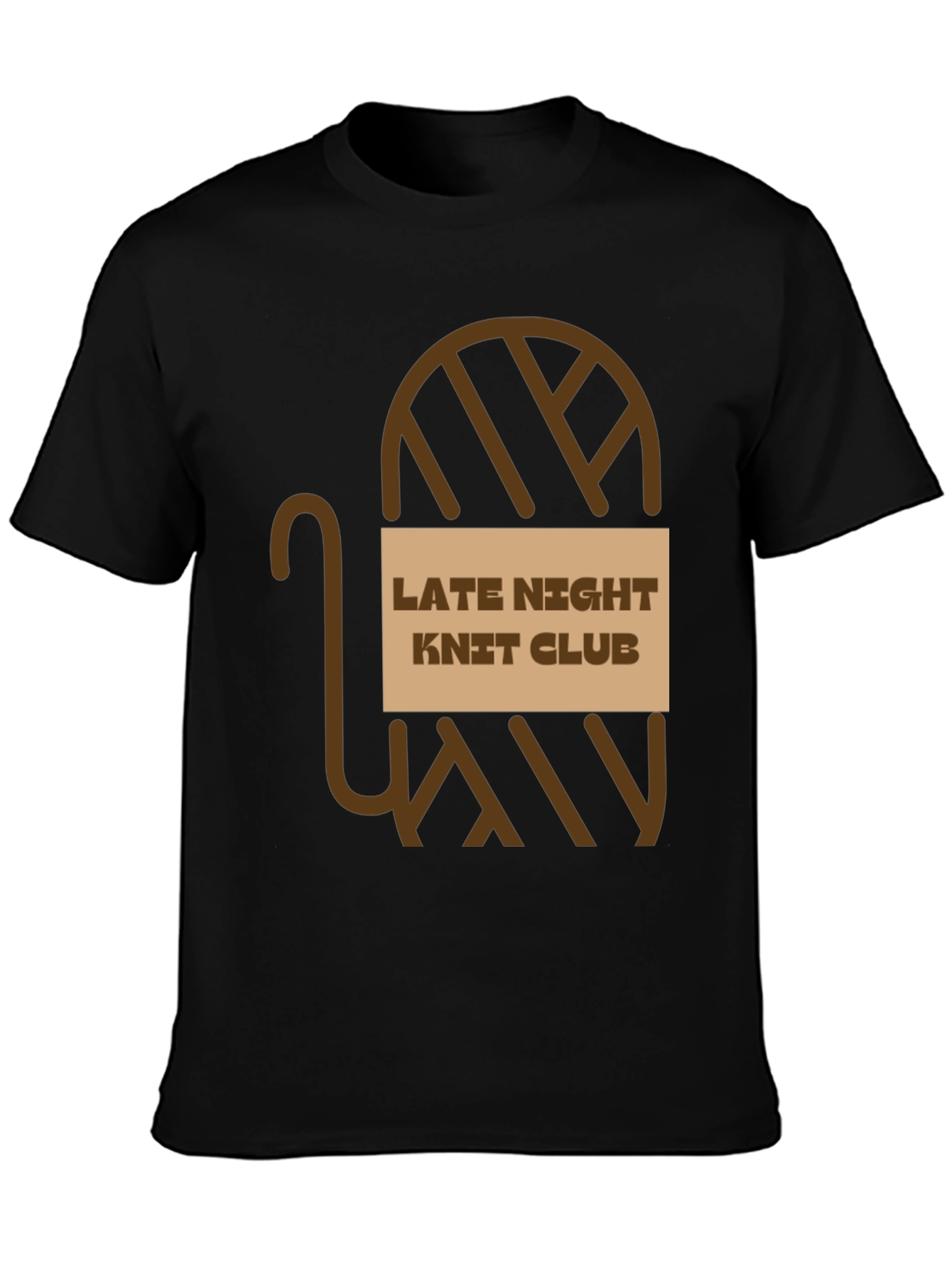 Late Night Knit Club Graphic Tee