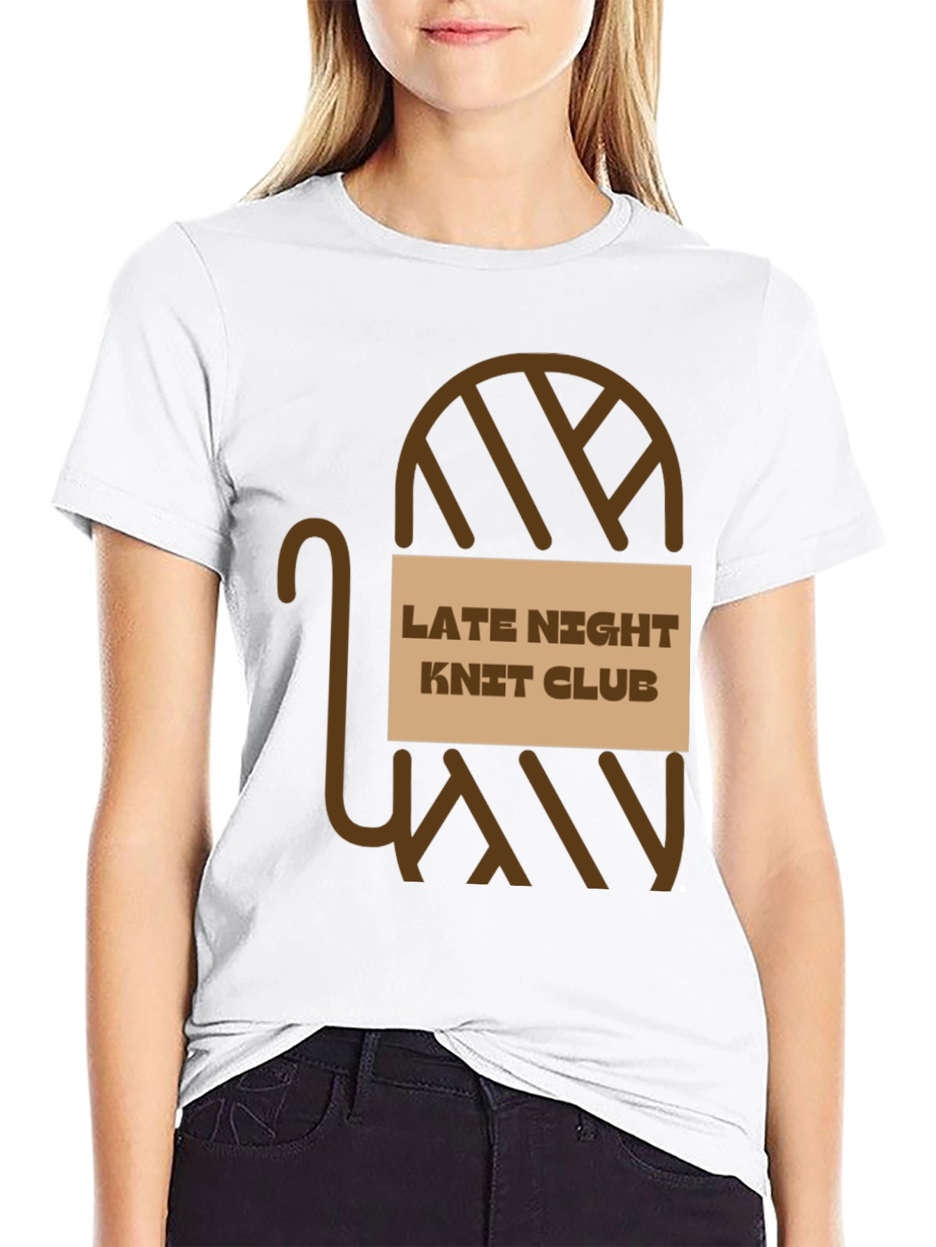 Late Night Knit Club Graphic Tee