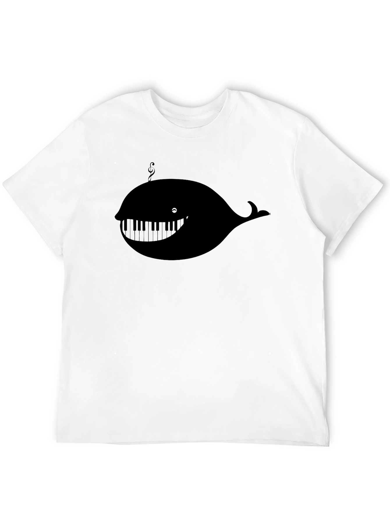 Musical Whale T-Shirt - Unique Design