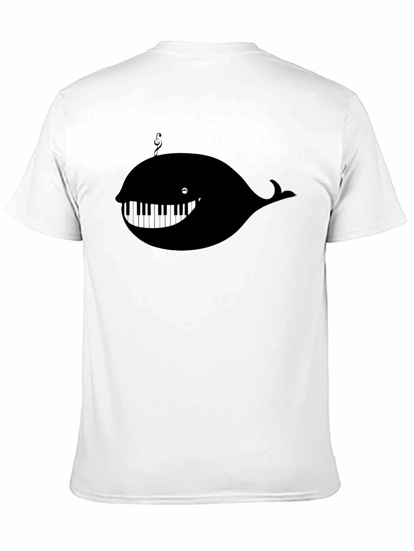 Musical Whale T-Shirt - Unique Design