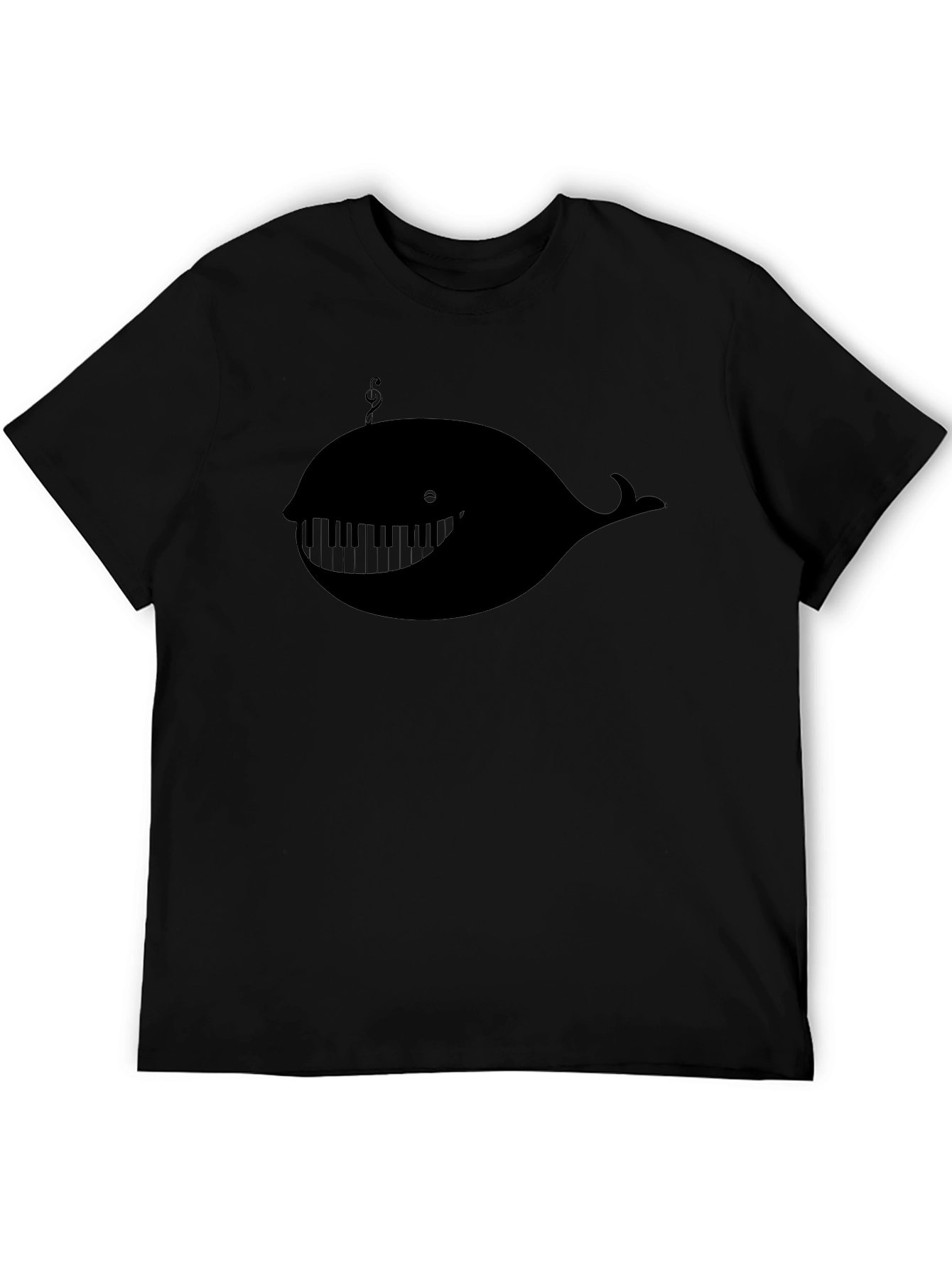 Musical Whale T-Shirt - Unique Design