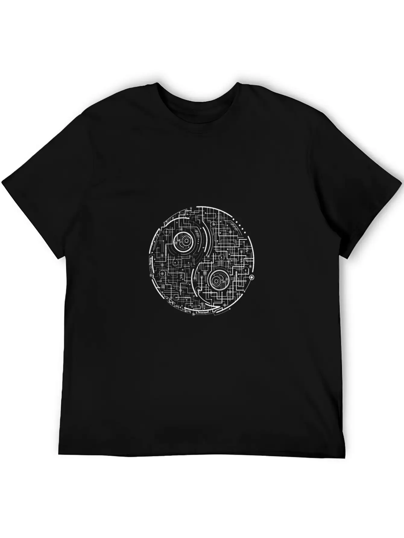 Electric Balance Unisex Casual T-Shirt – Clean Design For Daily Comfort