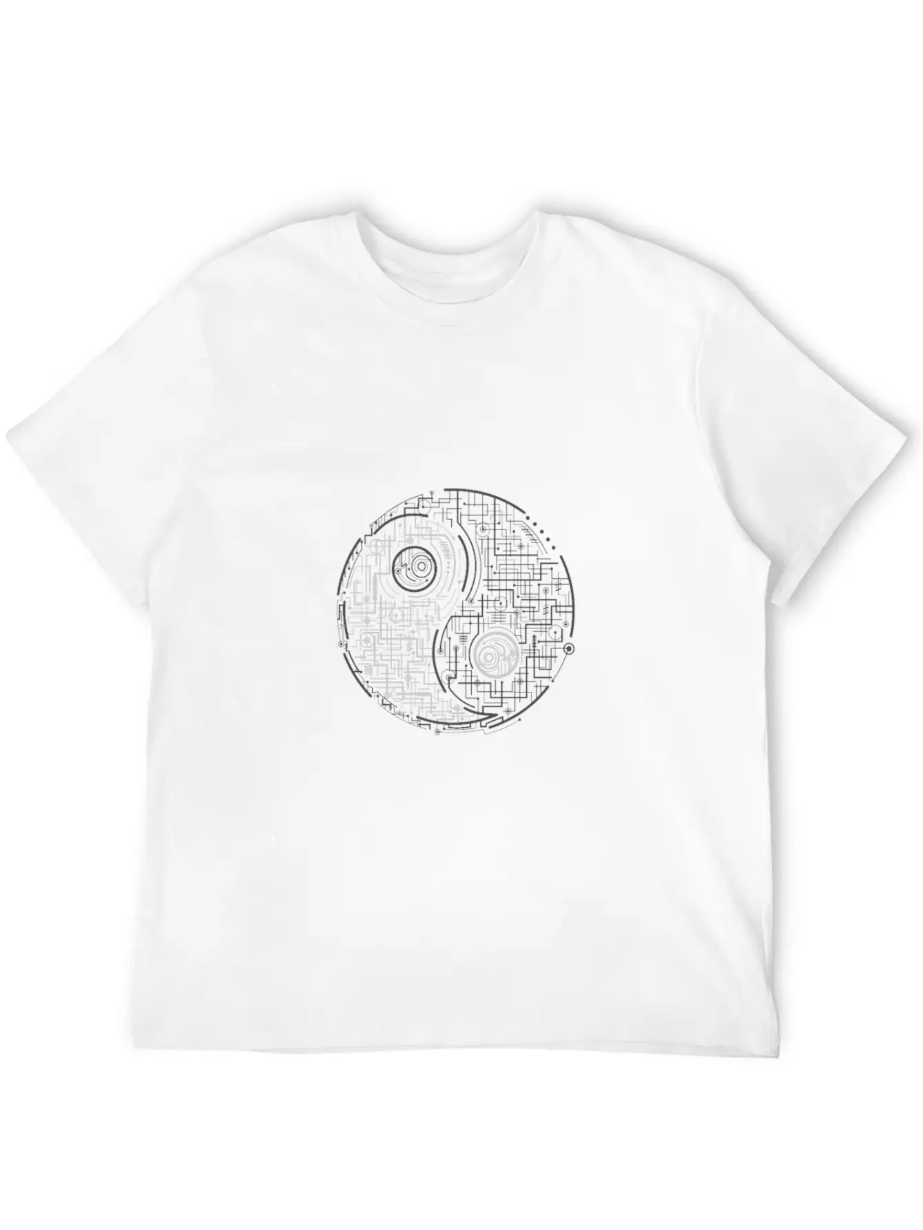 Electric Balance Unisex Casual T-Shirt – Clean Design For Daily Comfort