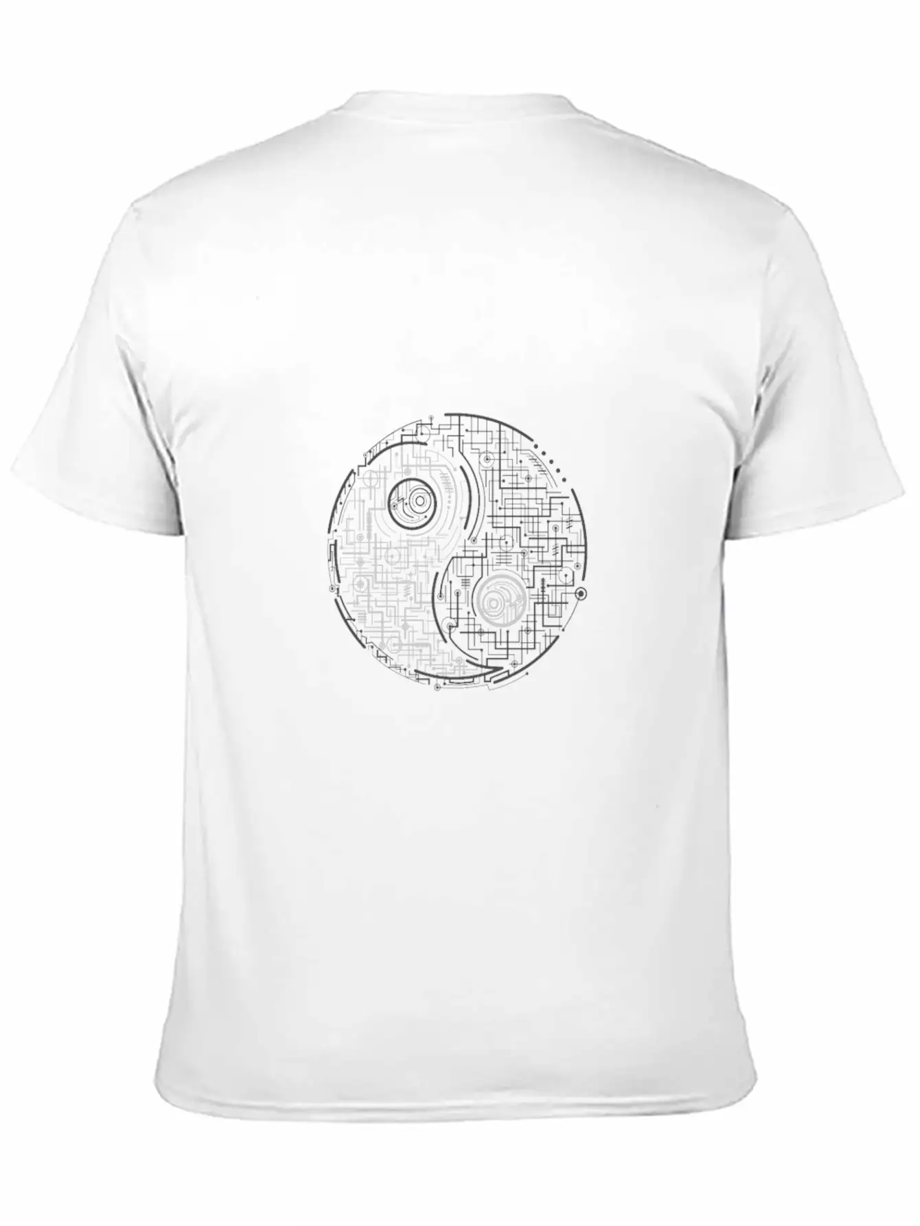 Electric Balance Unisex Casual T-Shirt – Clean Design For Daily Comfort