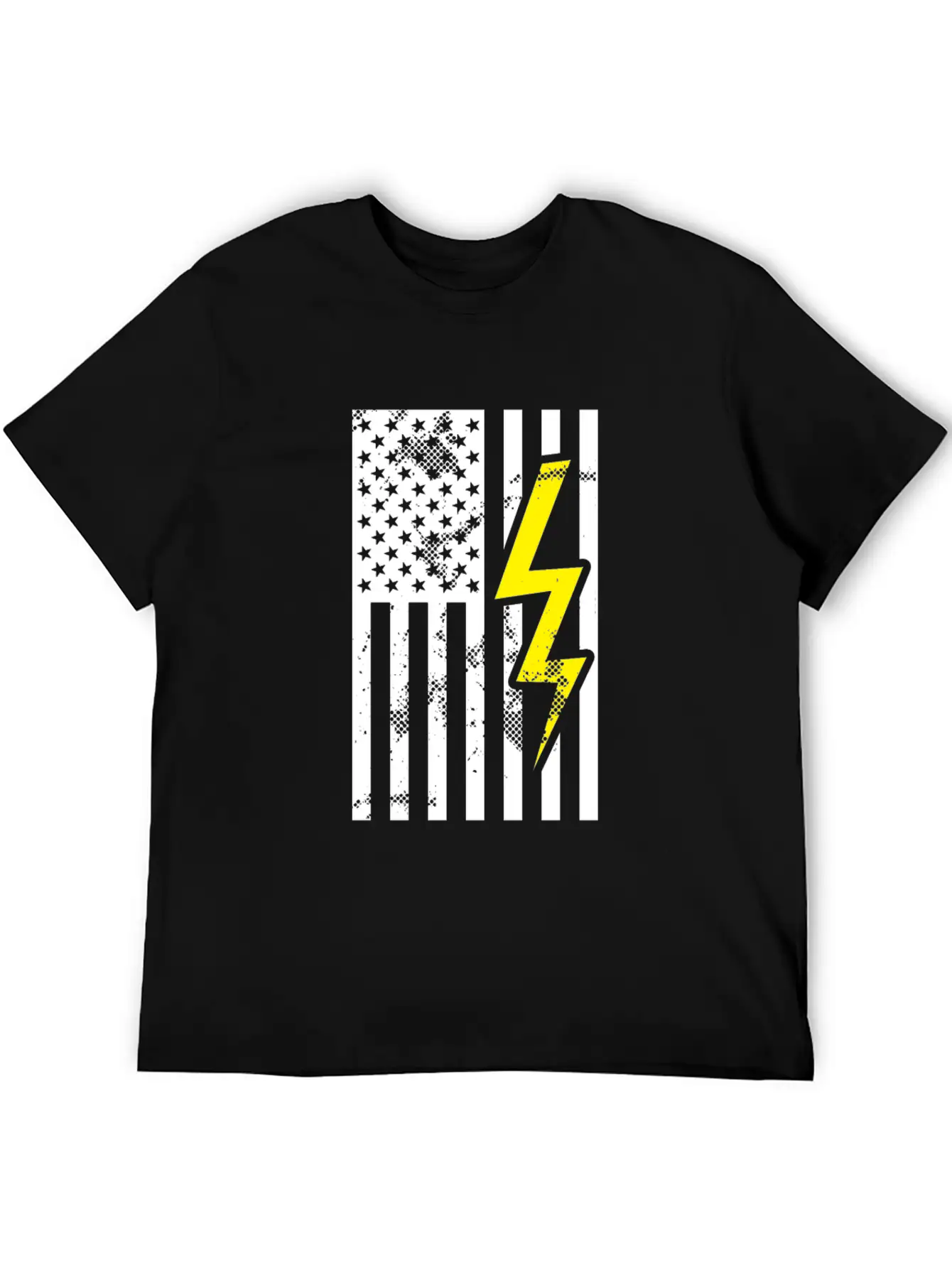 Electrician Amerkia Pride Electricity Gift Unisex Casual T-Shirt – Clean Design For Daily Comfort