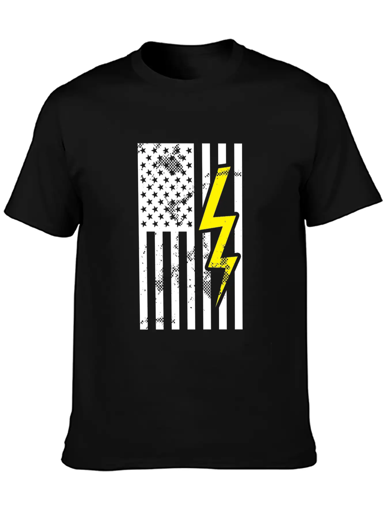 Electrician Amerkia Pride Electricity Gift Unisex Casual T-Shirt – Clean Design For Daily Comfort