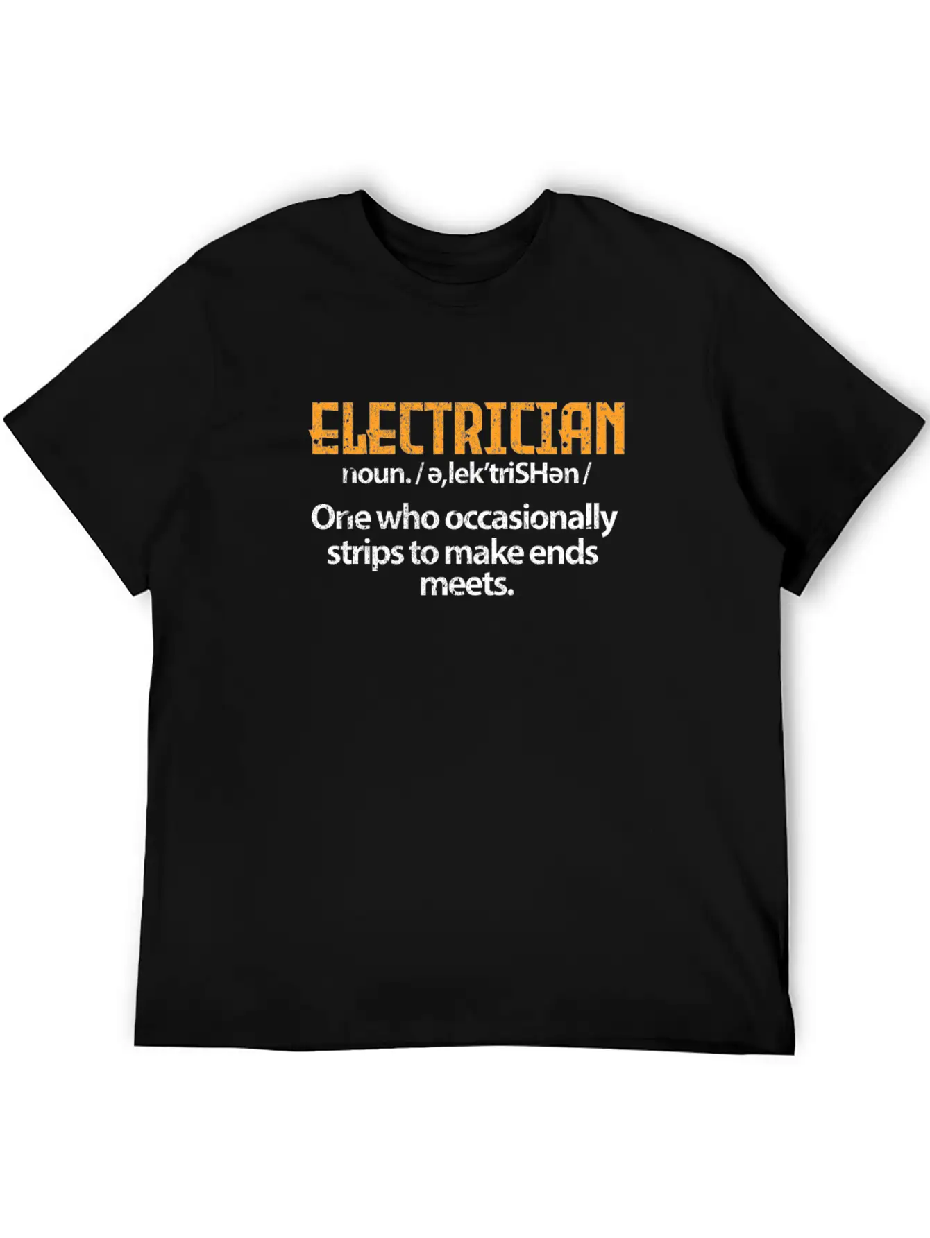 Electrician Definition Unisex Casual T-Shirt – Clean Design For Daily Comfort