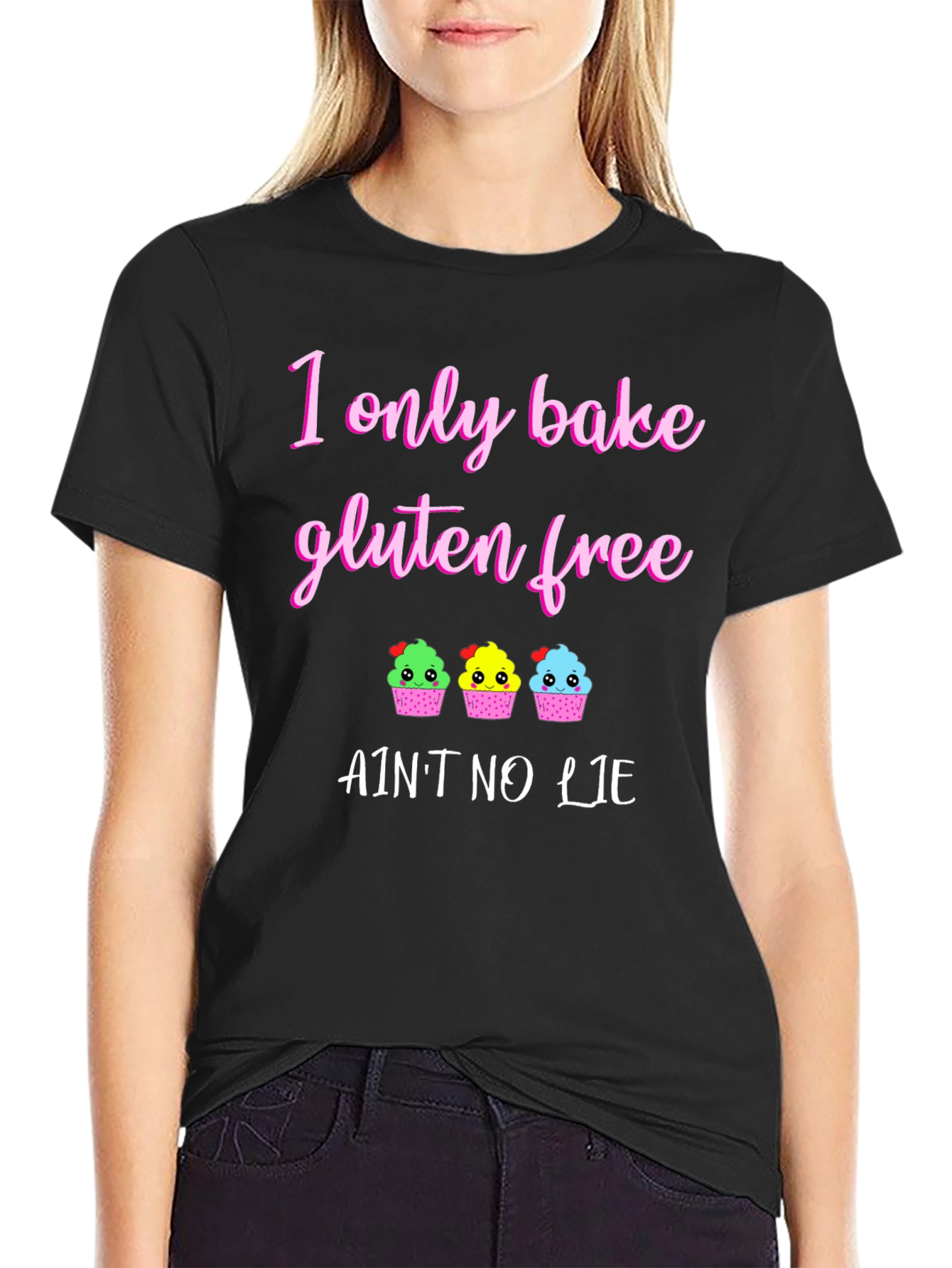 Gluten Free Baking T-Shirt - Aint No Lie