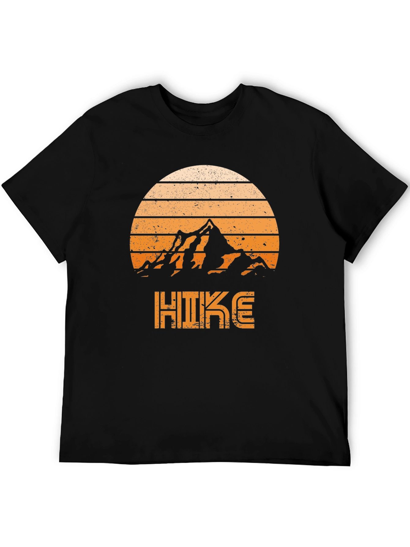 Hike Mountain Retro Graphic T-Shirt