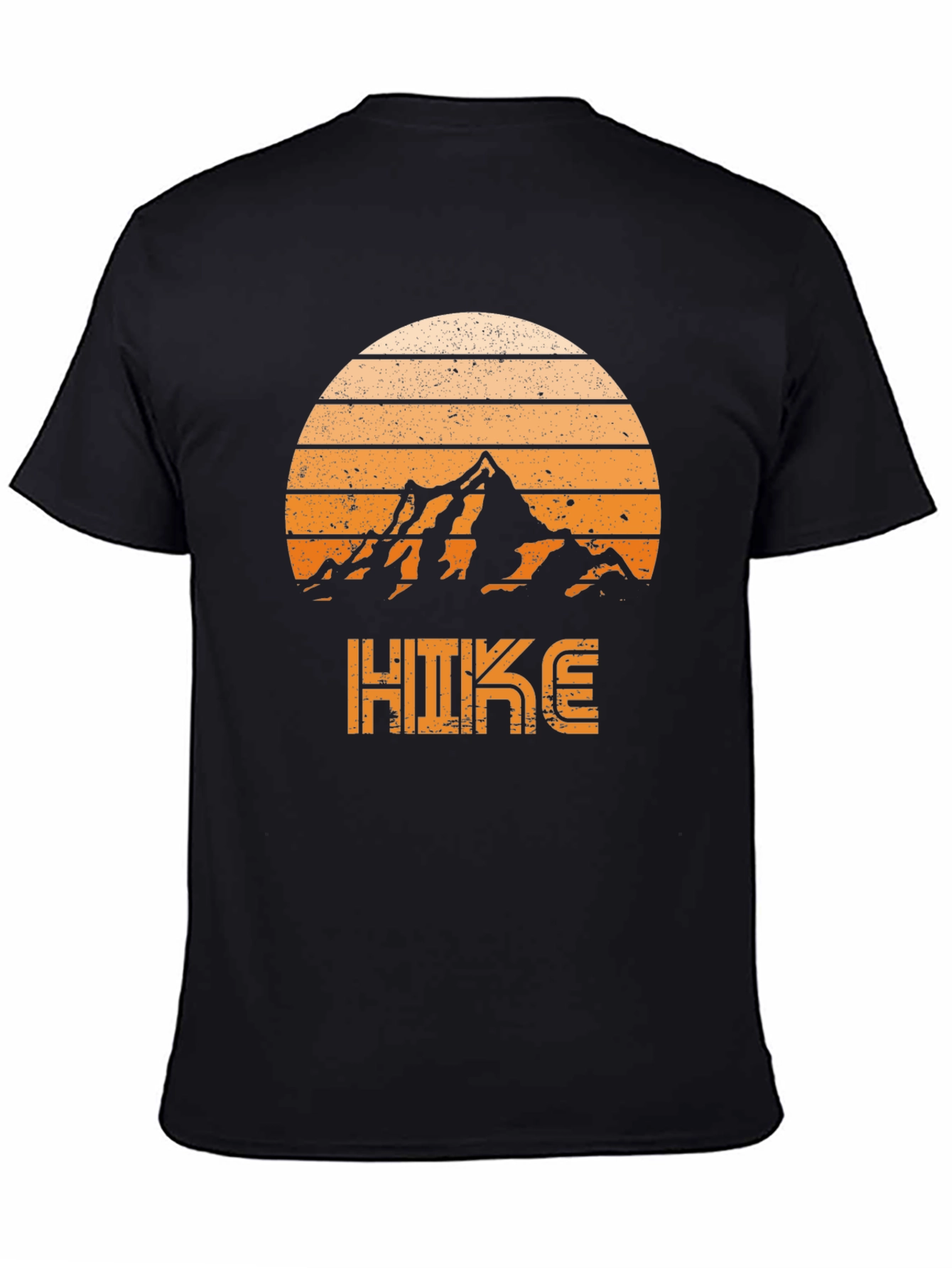 Hike Mountain Retro Graphic T-Shirt