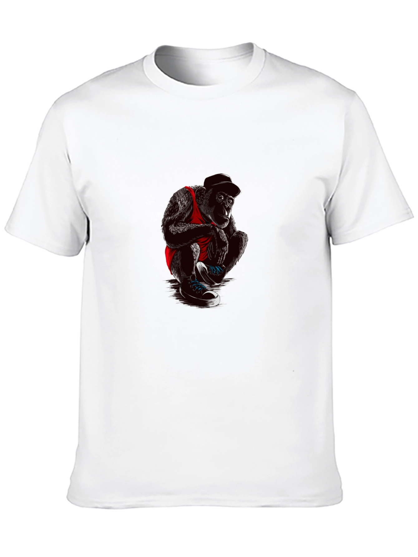 Cool Ape Graphic T-Shirt - Black