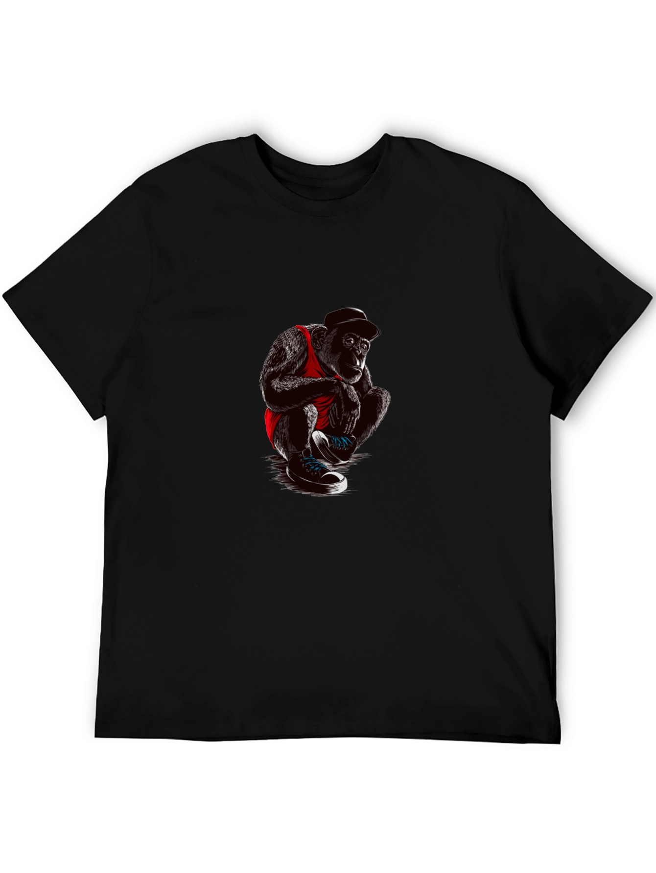 Cool Ape Graphic T-Shirt - Black