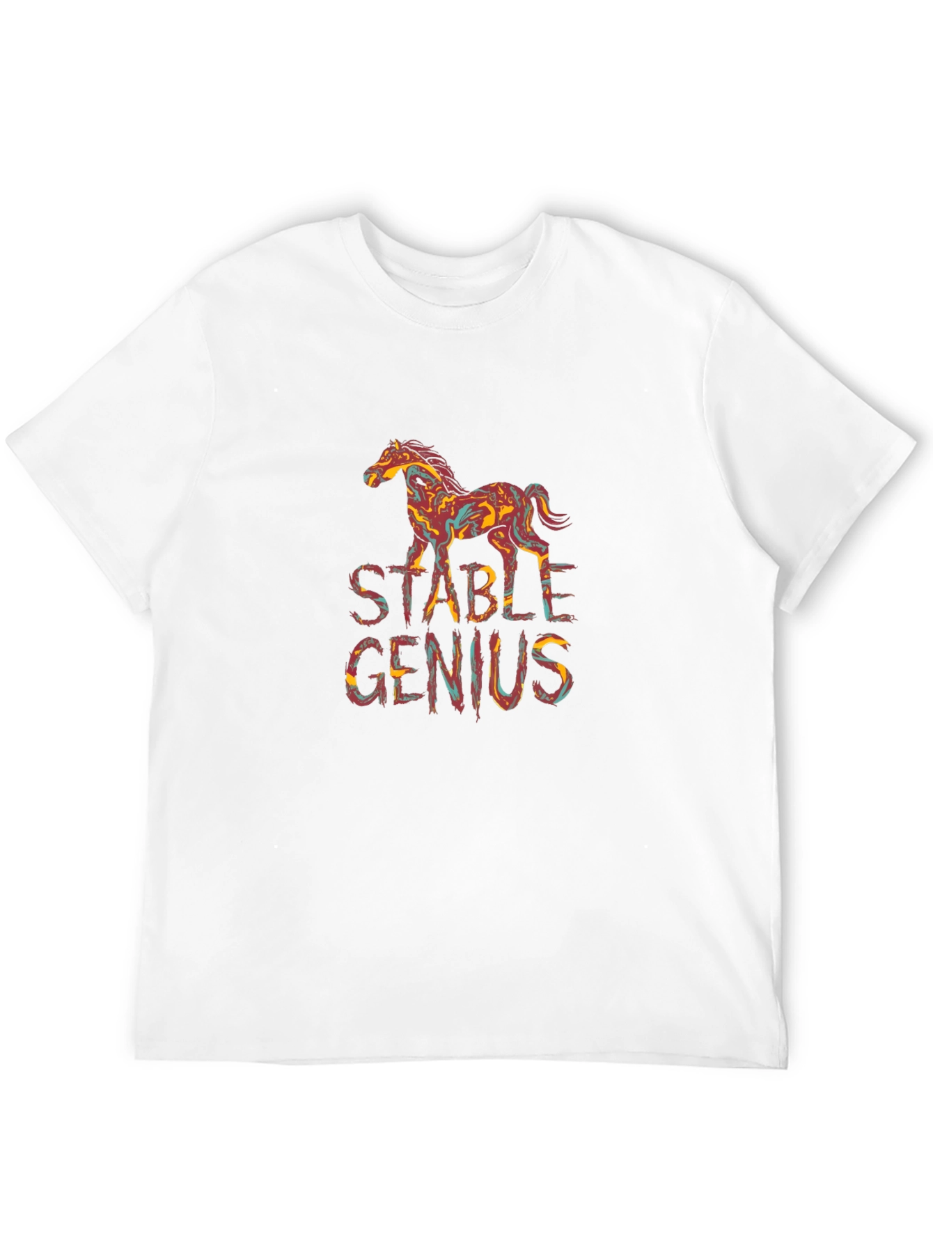 Stable Genius Graphic Tee - Unique Horse Design