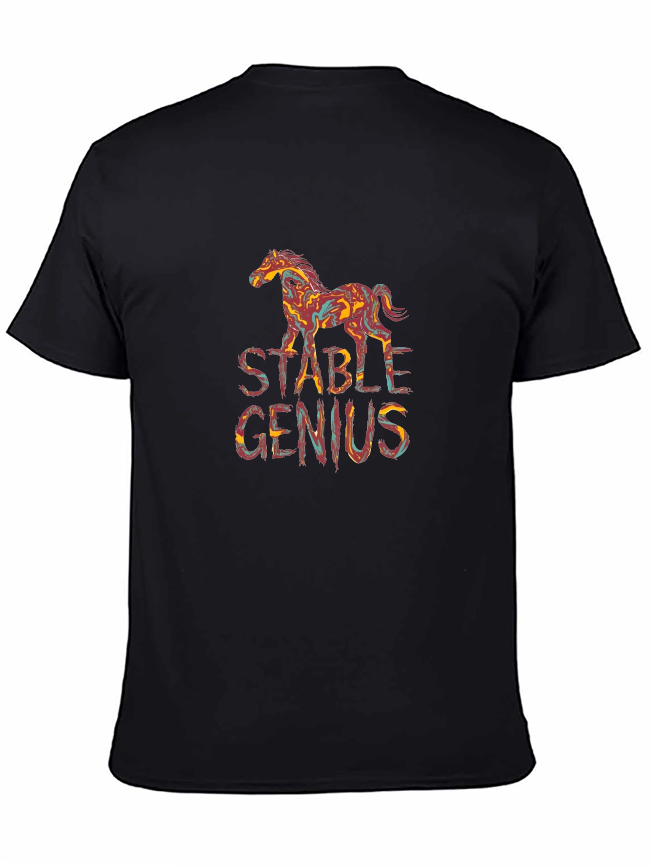 Stable Genius Graphic Tee - Unique Horse Design
