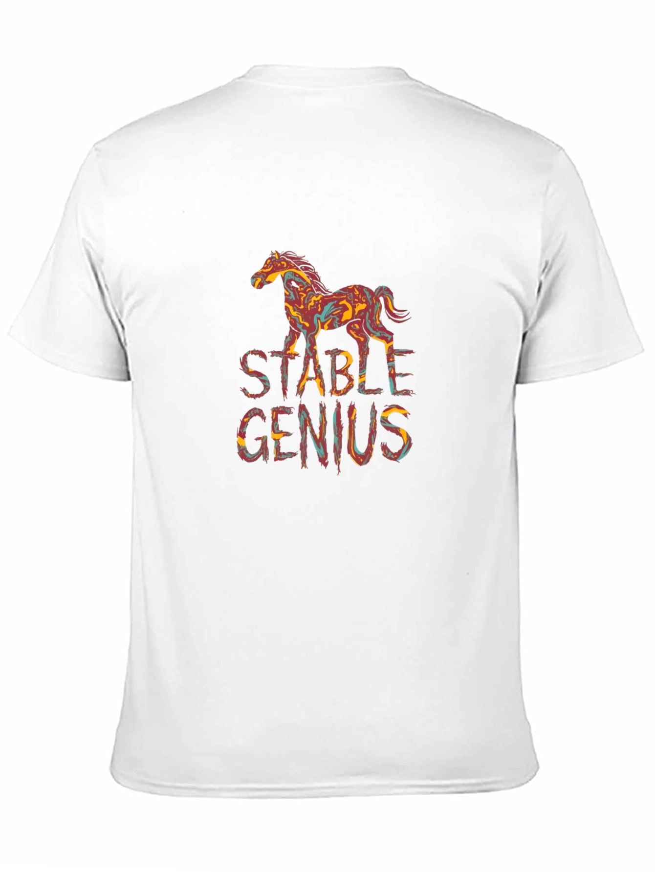 Stable Genius Graphic Tee - Unique Horse Design