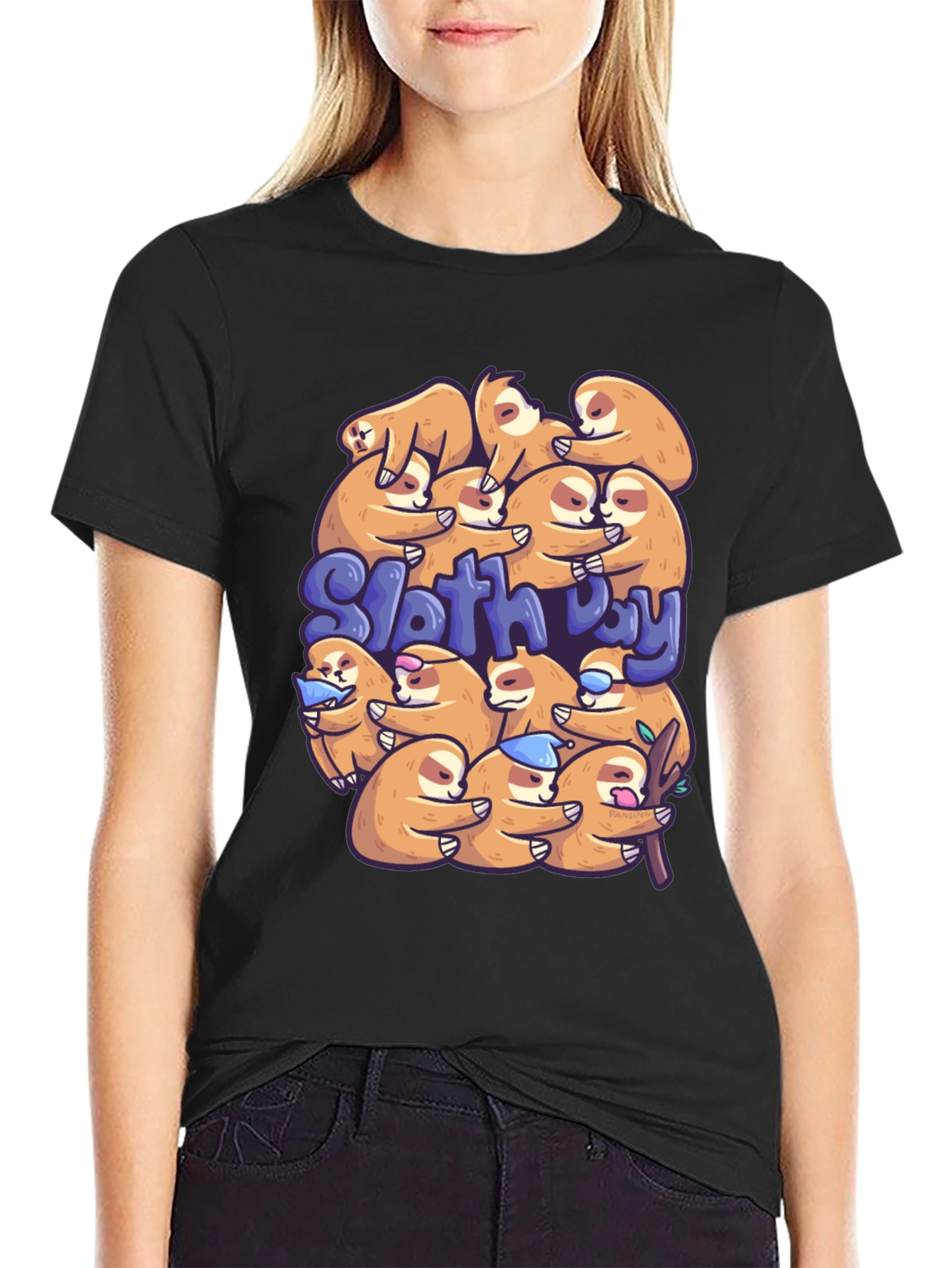 Cute Sloth Day T-Shirt