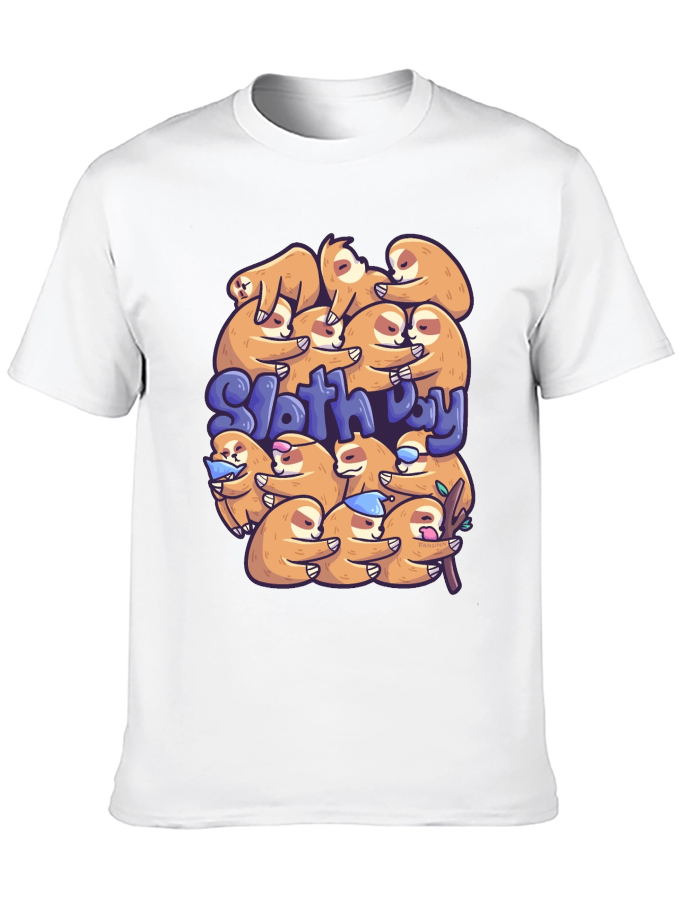 Cute Sloth Day T-Shirt