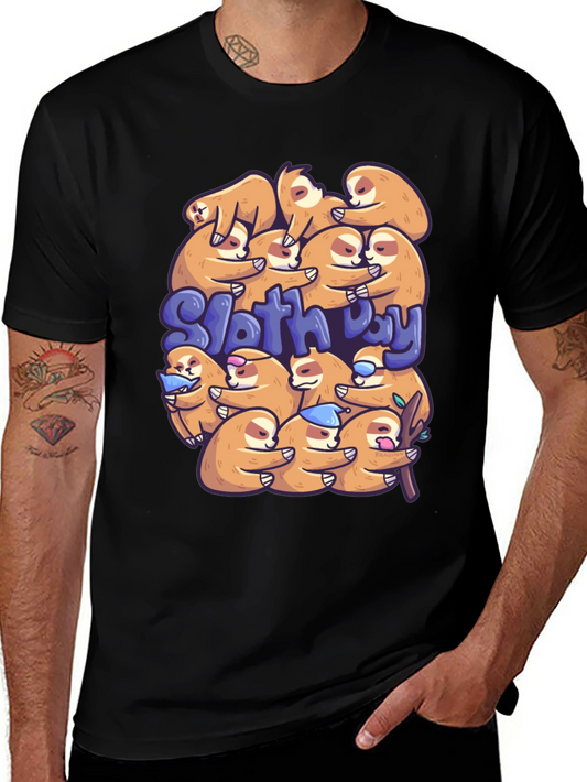 Cute Sloth Day T-Shirt