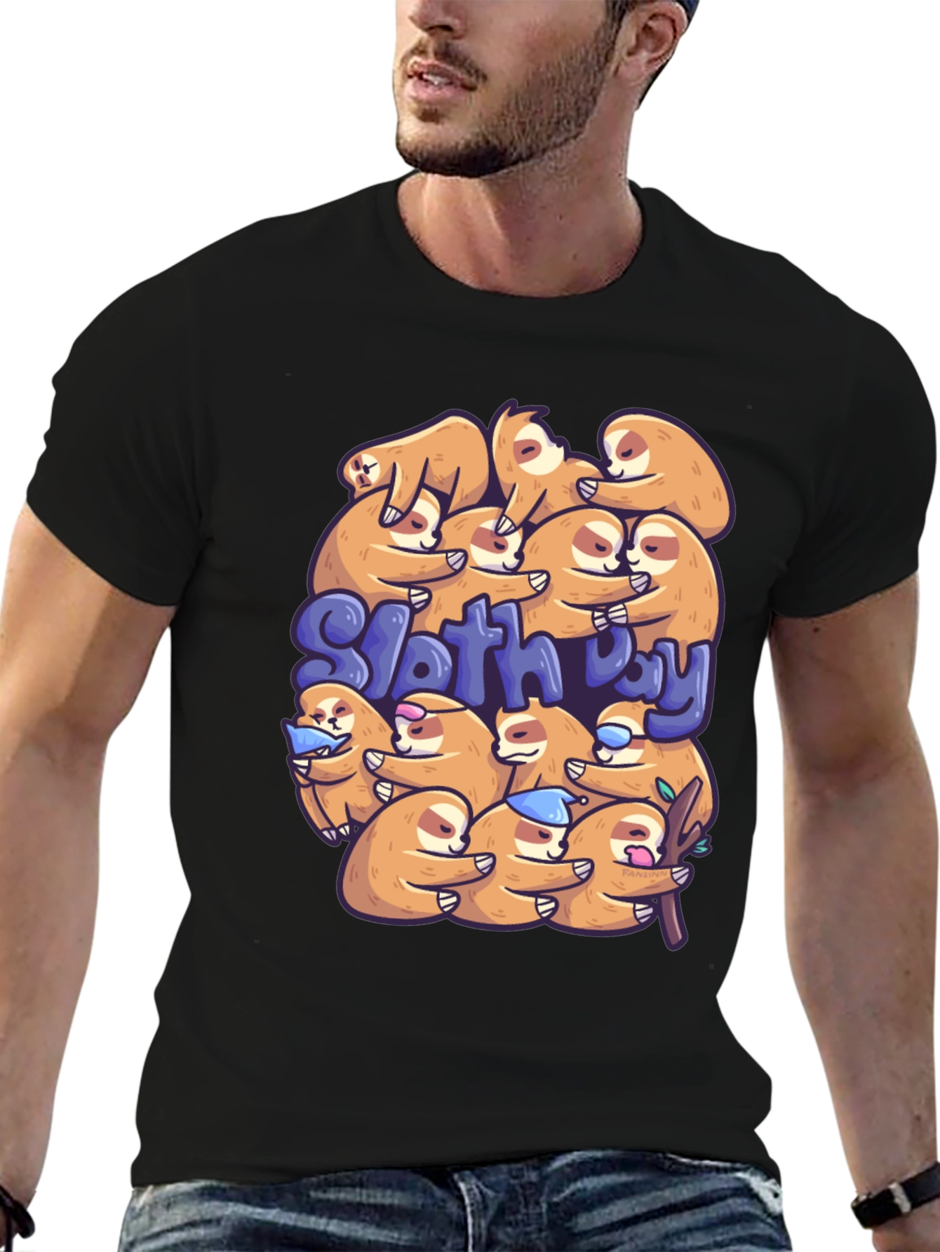 Cute Sloth Day T-Shirt