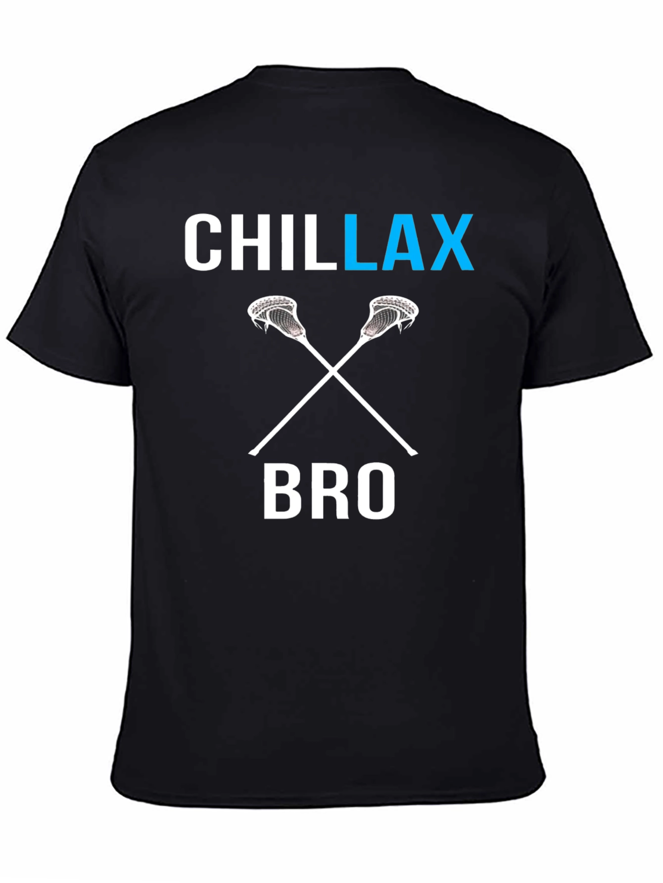 Chillax Bro Lacrosse Graphic T-Shirt