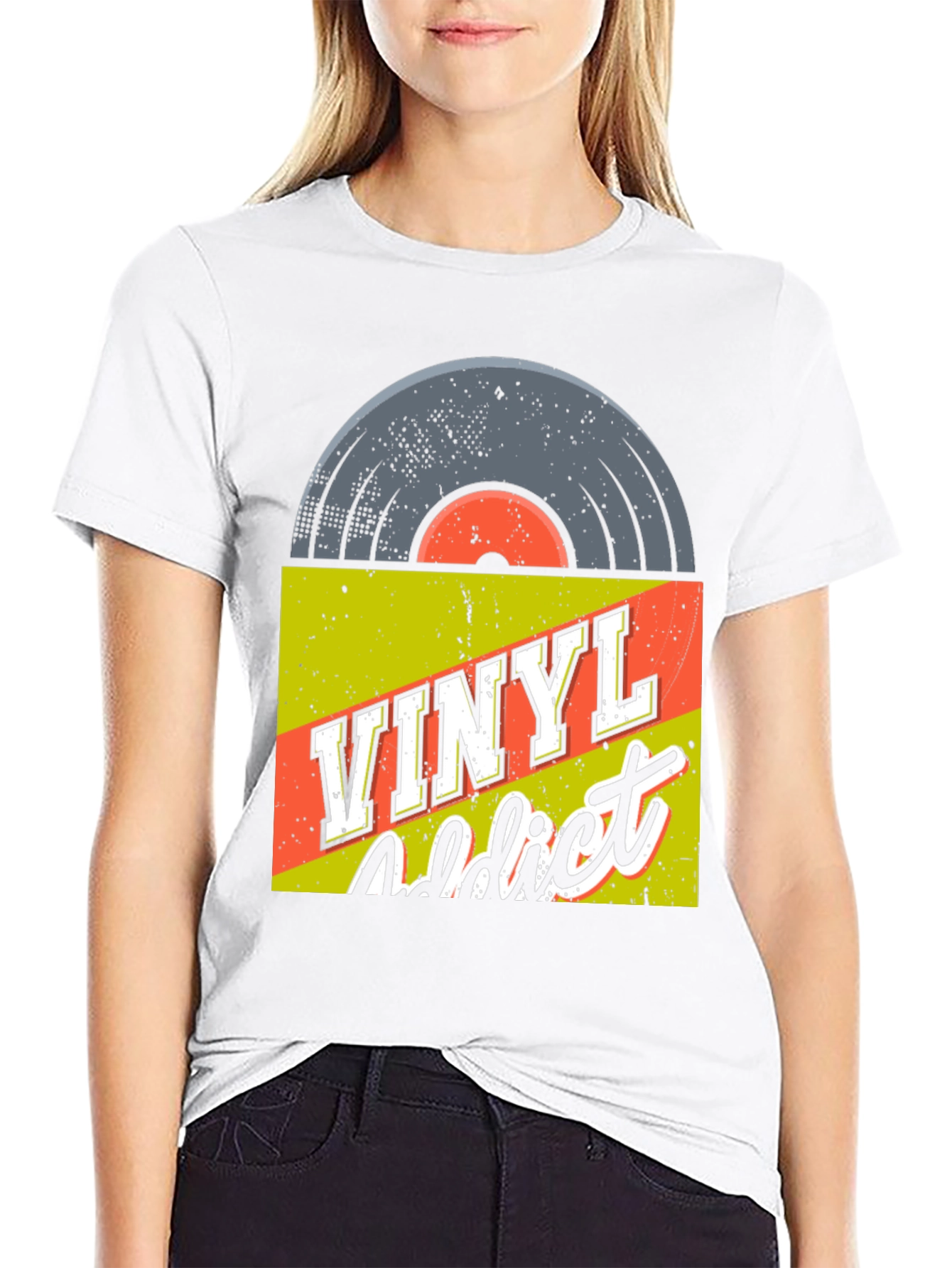 Vinyl Addict Graphic T-Shirt