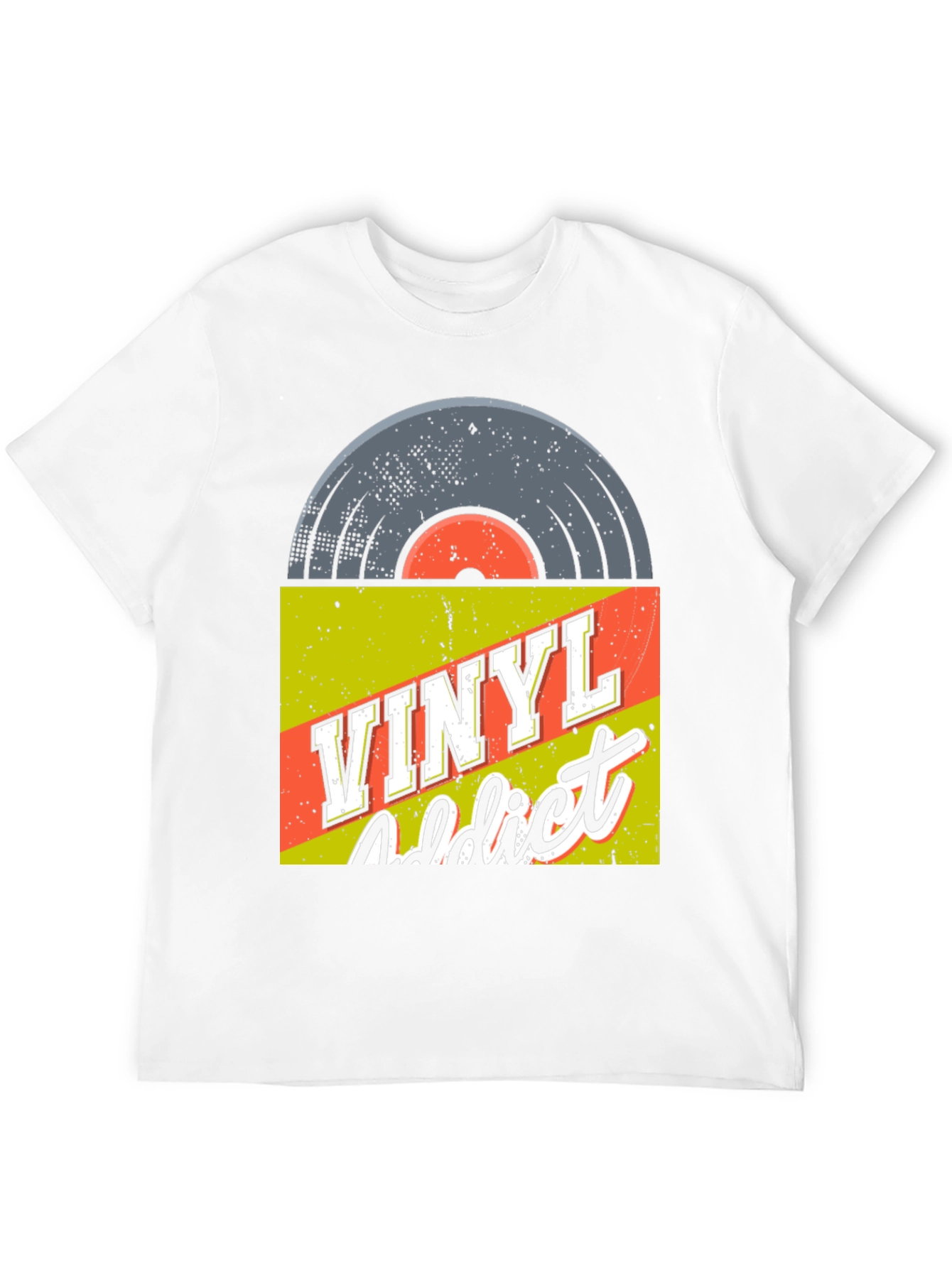 Vinyl Addict Graphic T-Shirt