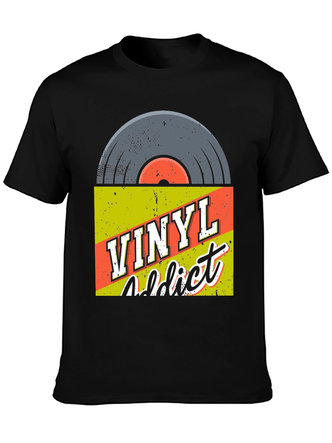 Vinyl Addict Graphic T-Shirt