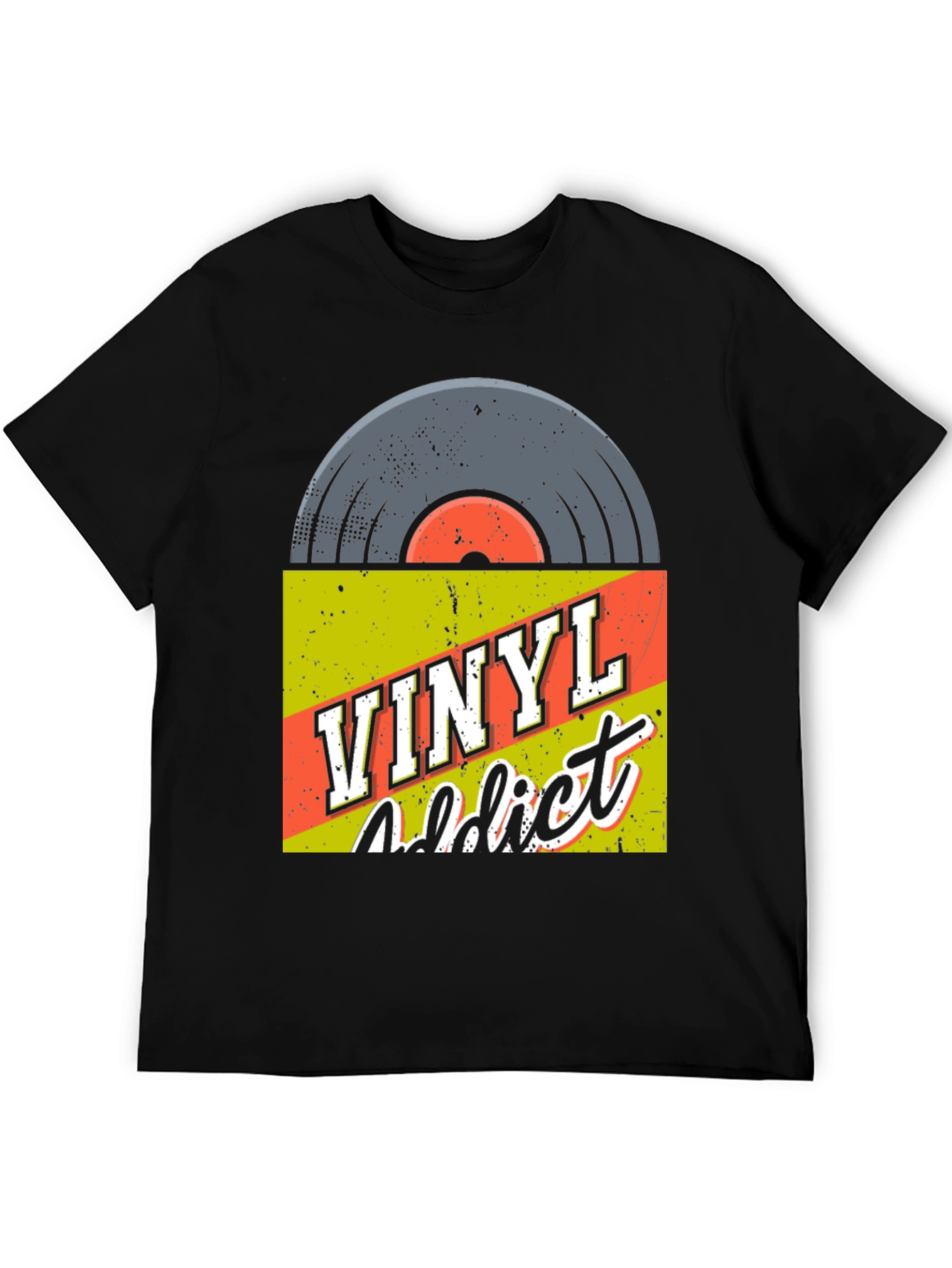 Vinyl Addict Graphic T-Shirt