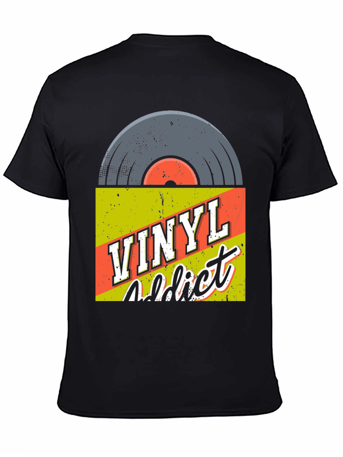 Vinyl Addict Graphic T-Shirt