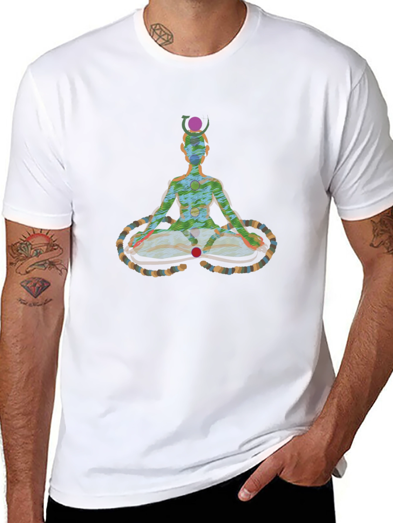 Zen Meditation Chakra T-Shirt