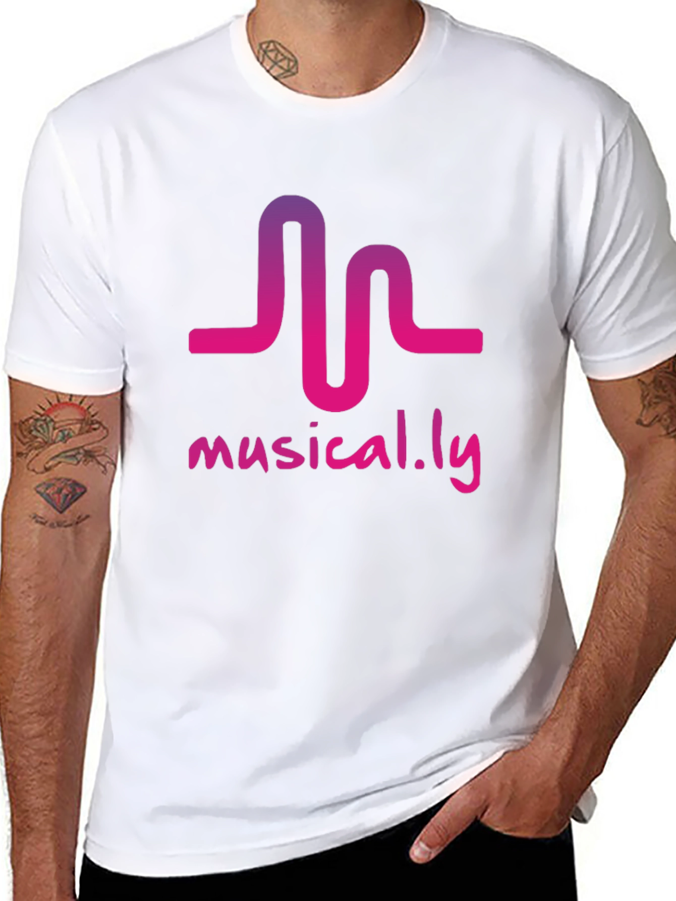 Musical.ly Black T-Shirt