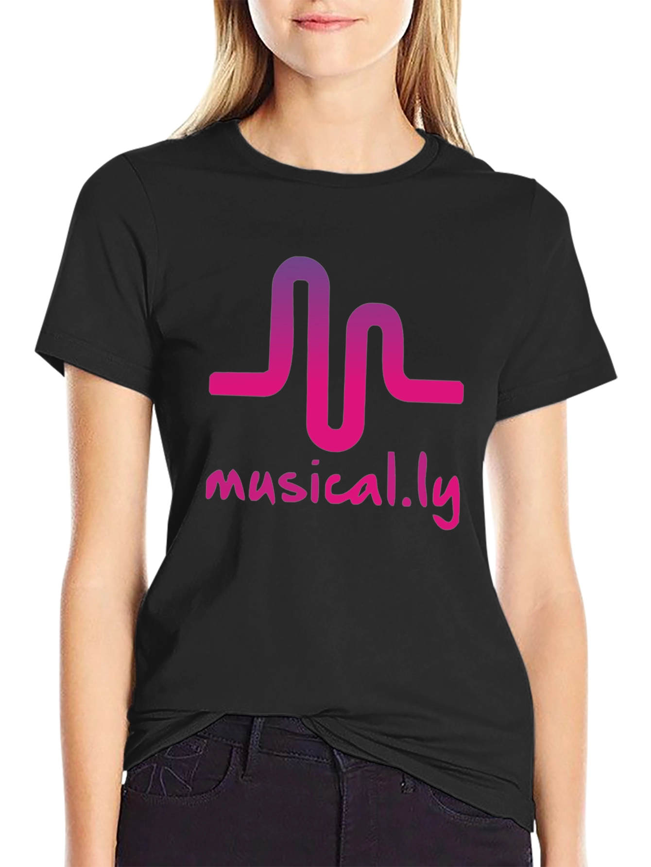 Musical.ly Black T-Shirt