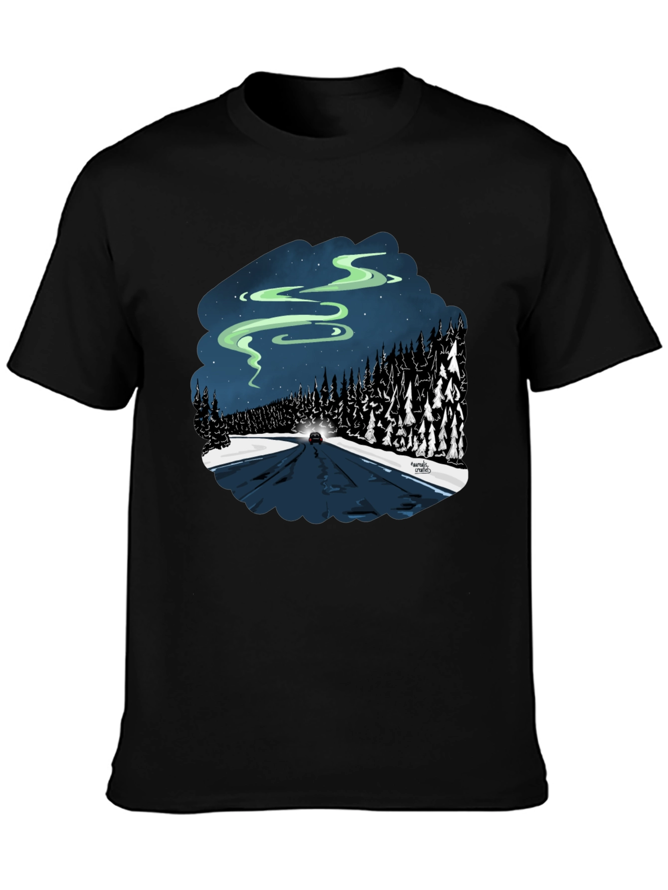 Northern Lights Road Trip Graphic Tee