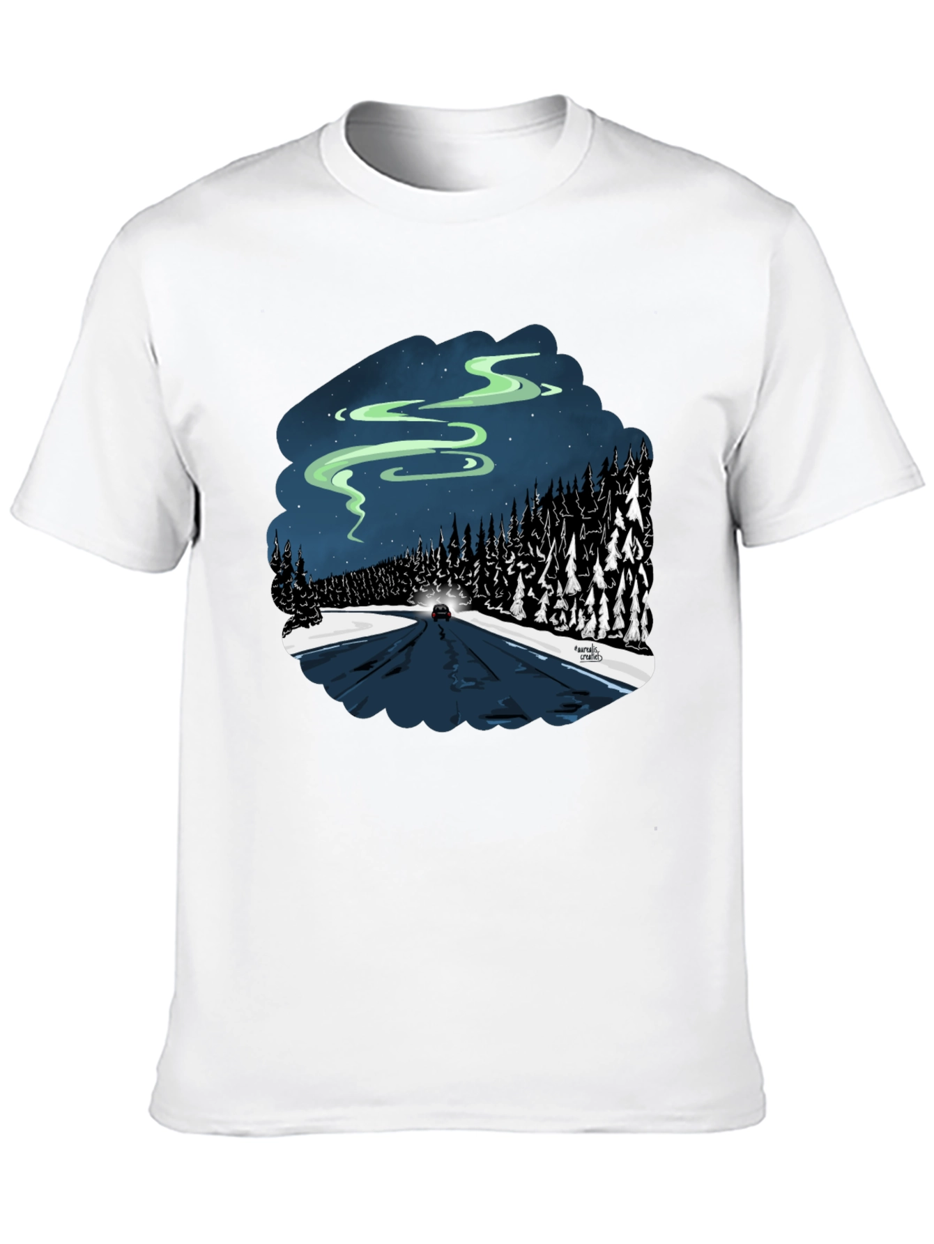 Northern Lights Road Trip Graphic Tee