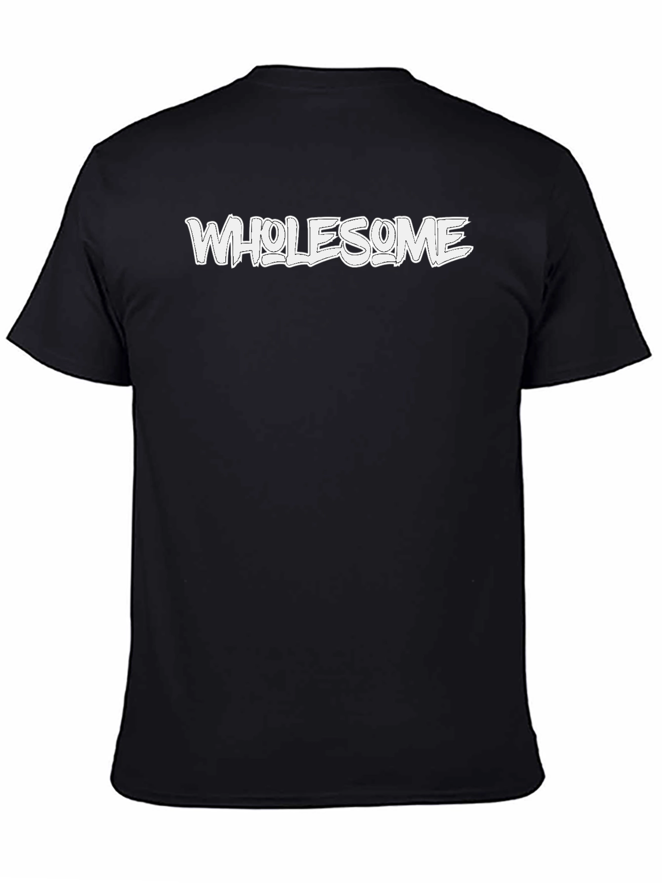 Wholesome Black Graphic Tee