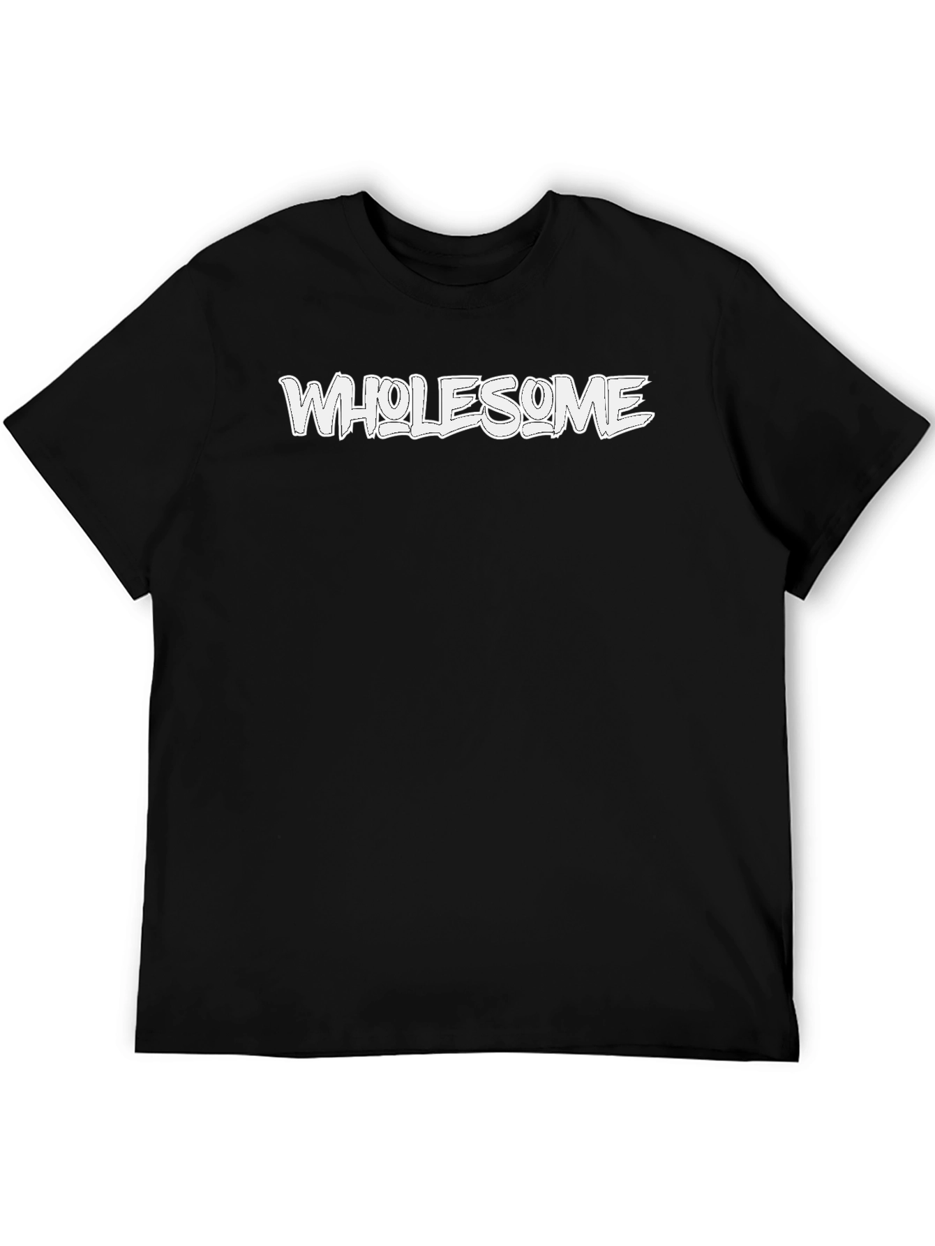 Wholesome Black Graphic Tee