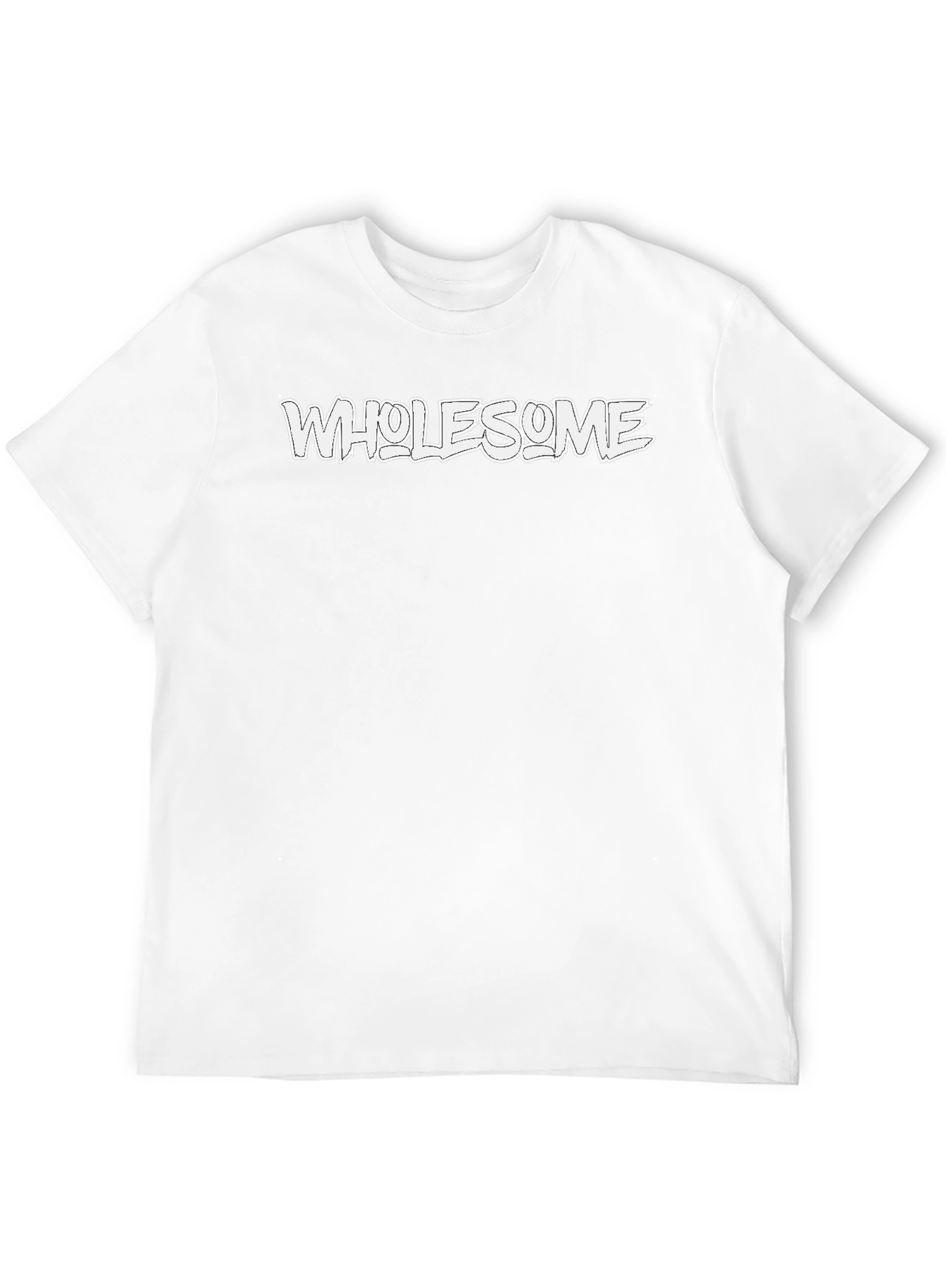 Wholesome Black Graphic Tee