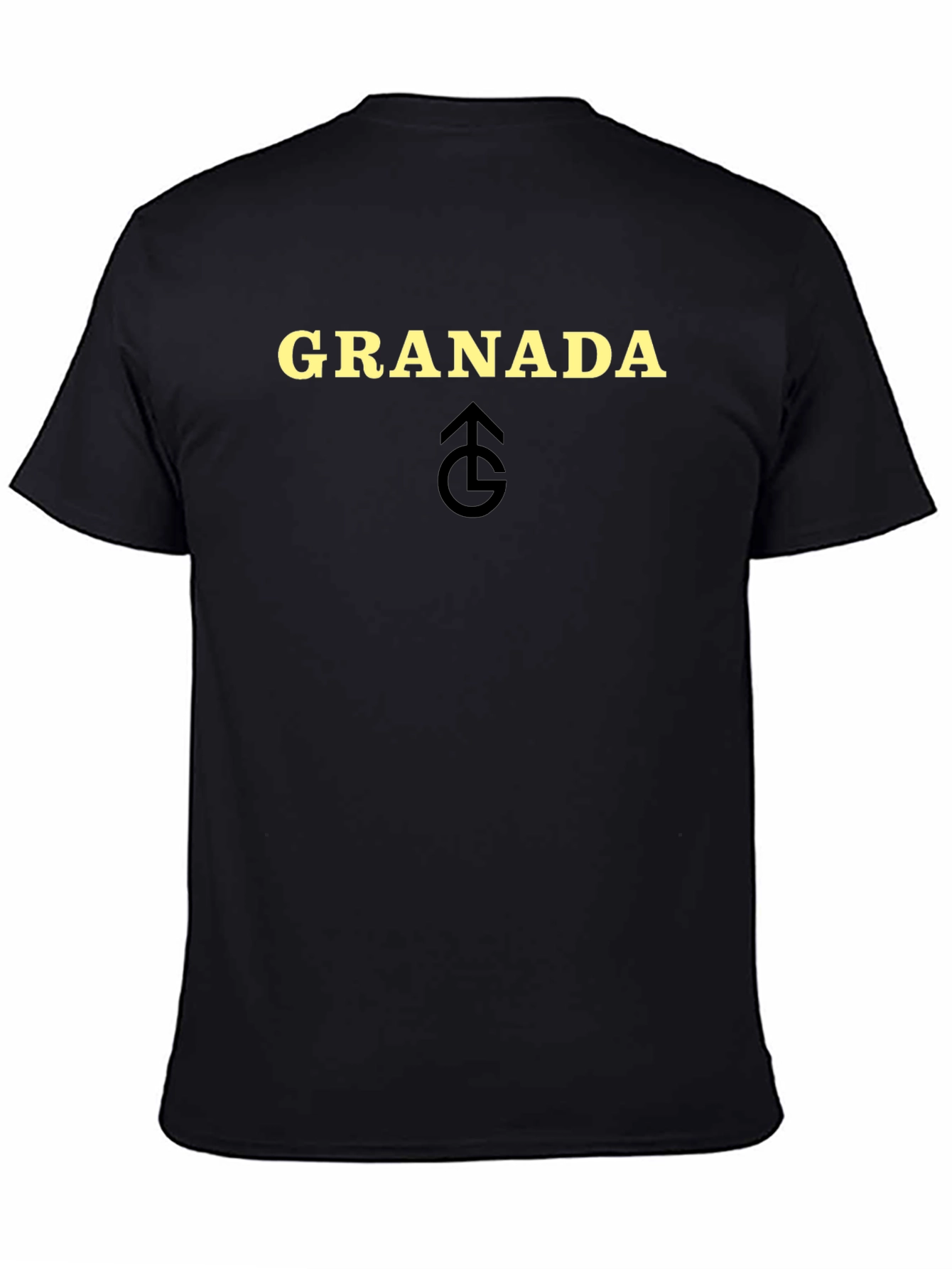 Granada Black T-Shirt with Logo
