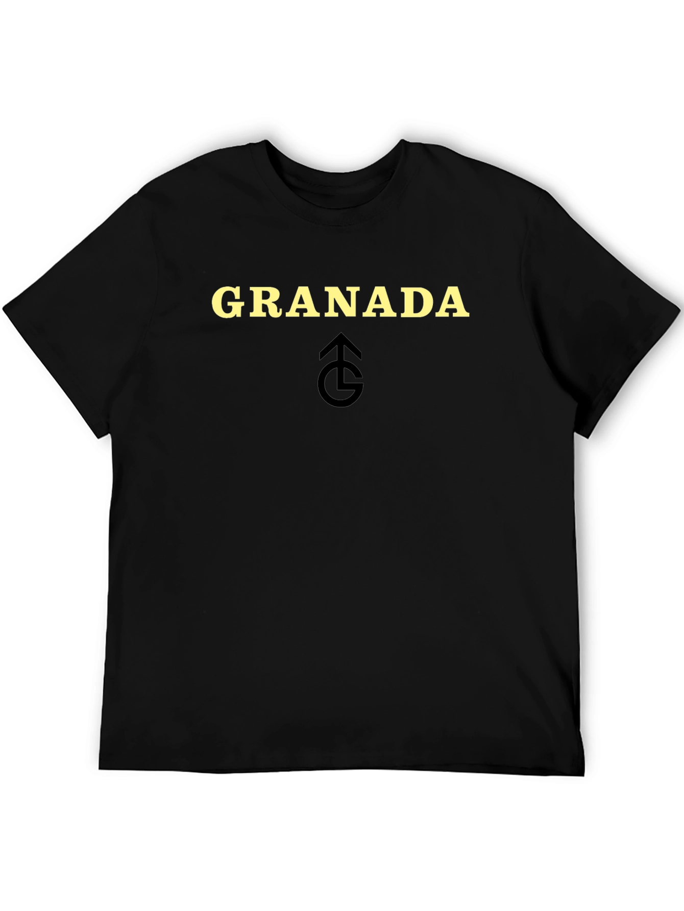 Granada Black T-Shirt with Logo