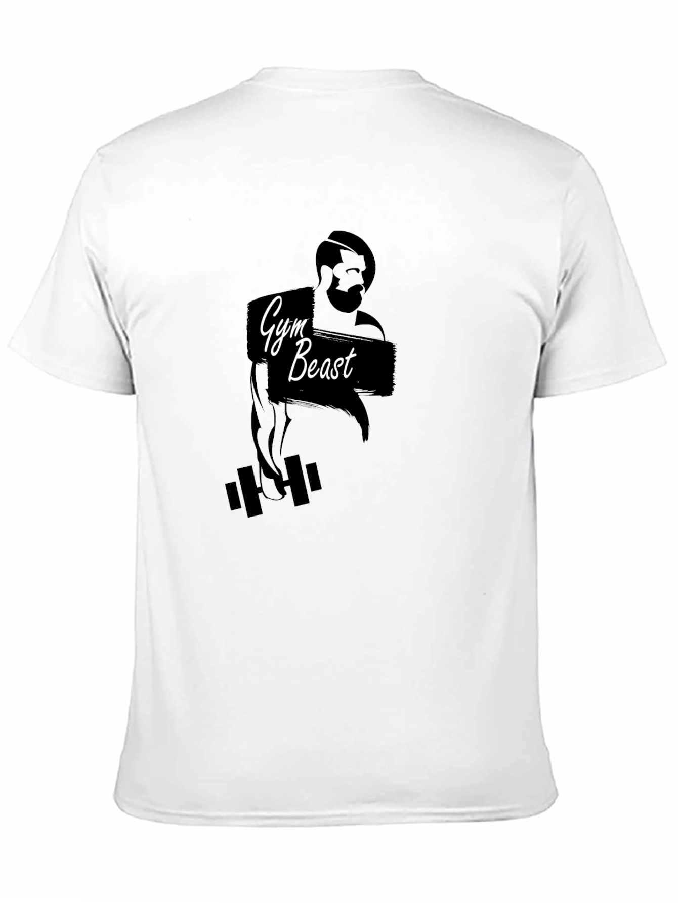 Gym Beast Graphic Tee - Black