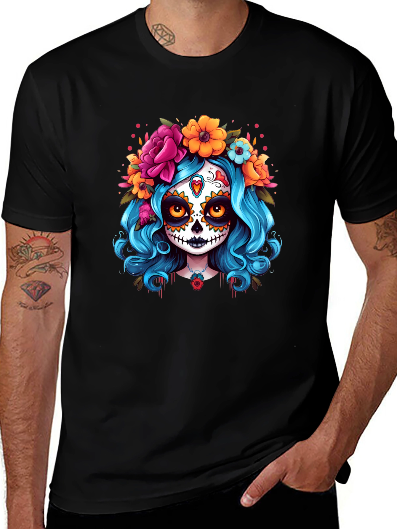 Day of the Dead Girl Graphic Tee