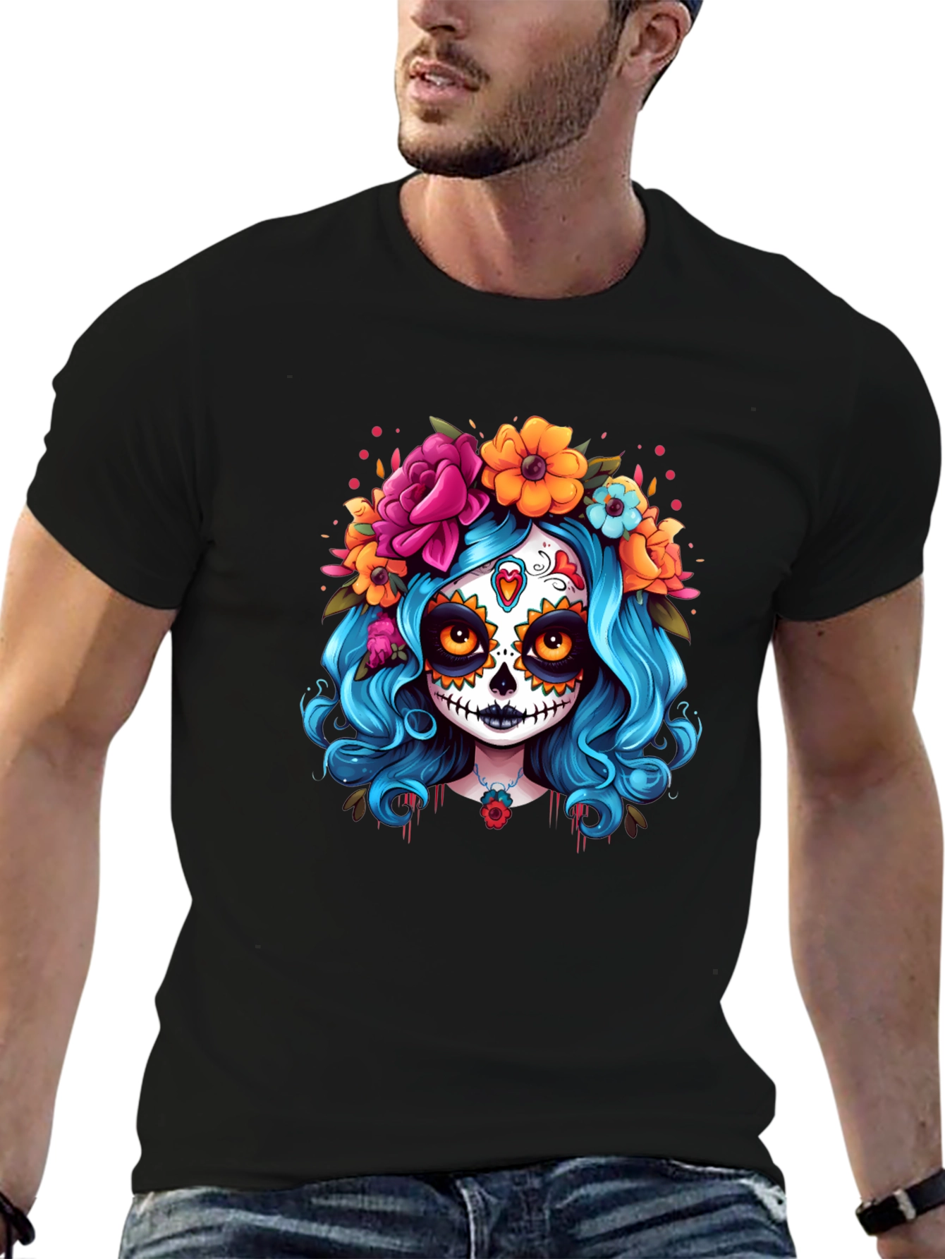 Day of the Dead Girl Graphic Tee