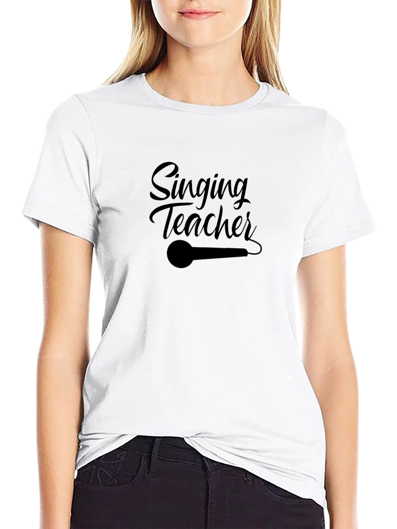 Singing Teacher Graphic Tee - Music Instructor T-Shirt